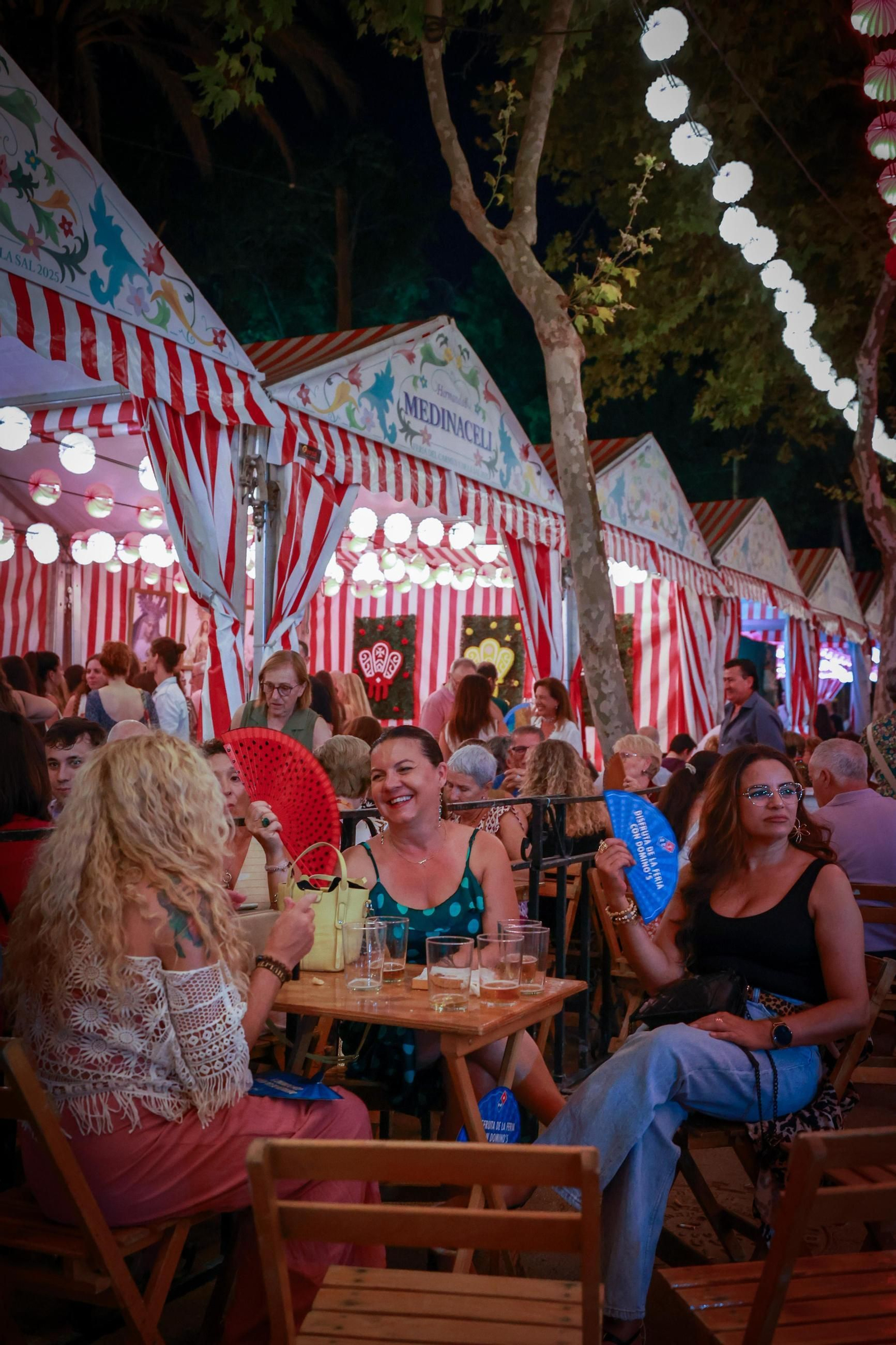 Feria del Carmen y de la Sal 2025 en San Fernando: las imágenes de la primera noche