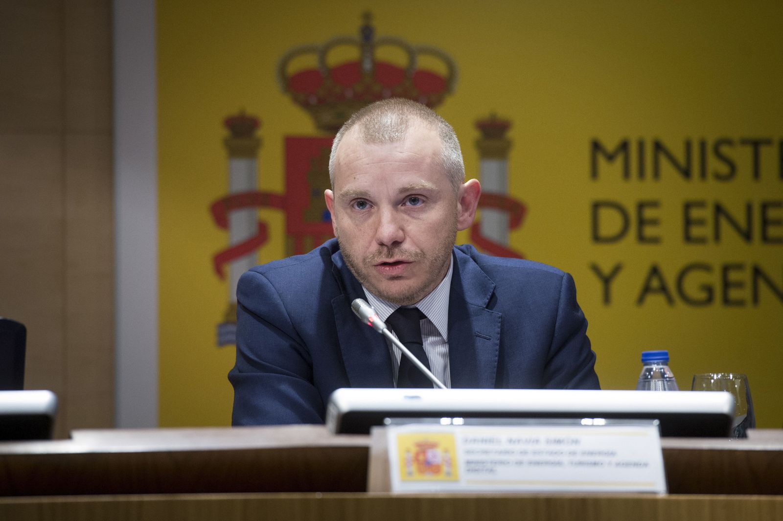 El secretario de Estado de Energía, Daniel Navia.