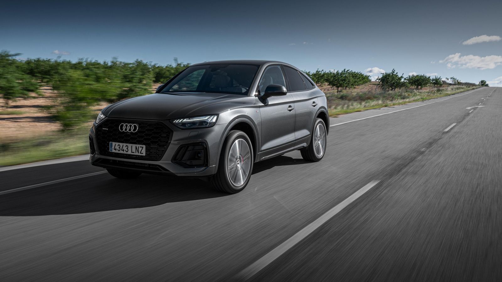 El diseño del frontal difiere del de otros Q5 en el caso de los Sporback.