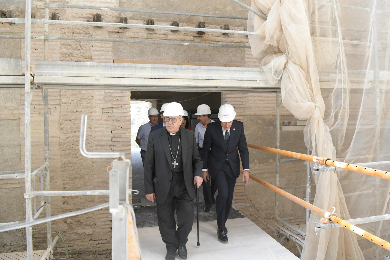 La mayor intervención en la Abadía del Sacromonte de Granada acabará en inicio de 2023 La mayor intervención en la Abadía del Sacromonte de Granada acabará en inicio de 2023