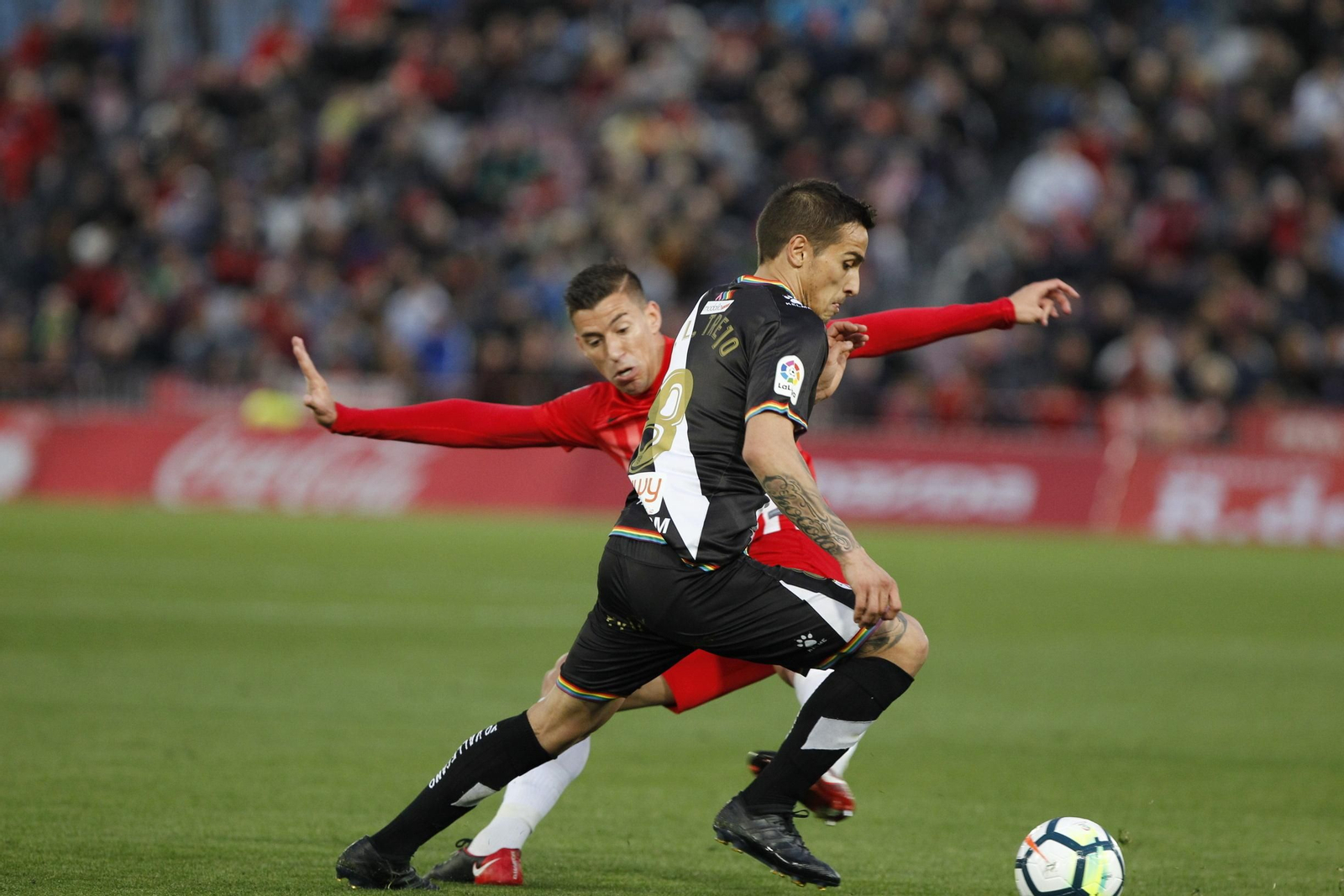 El UD Almería-Rayo Vallecano, en imágenes
