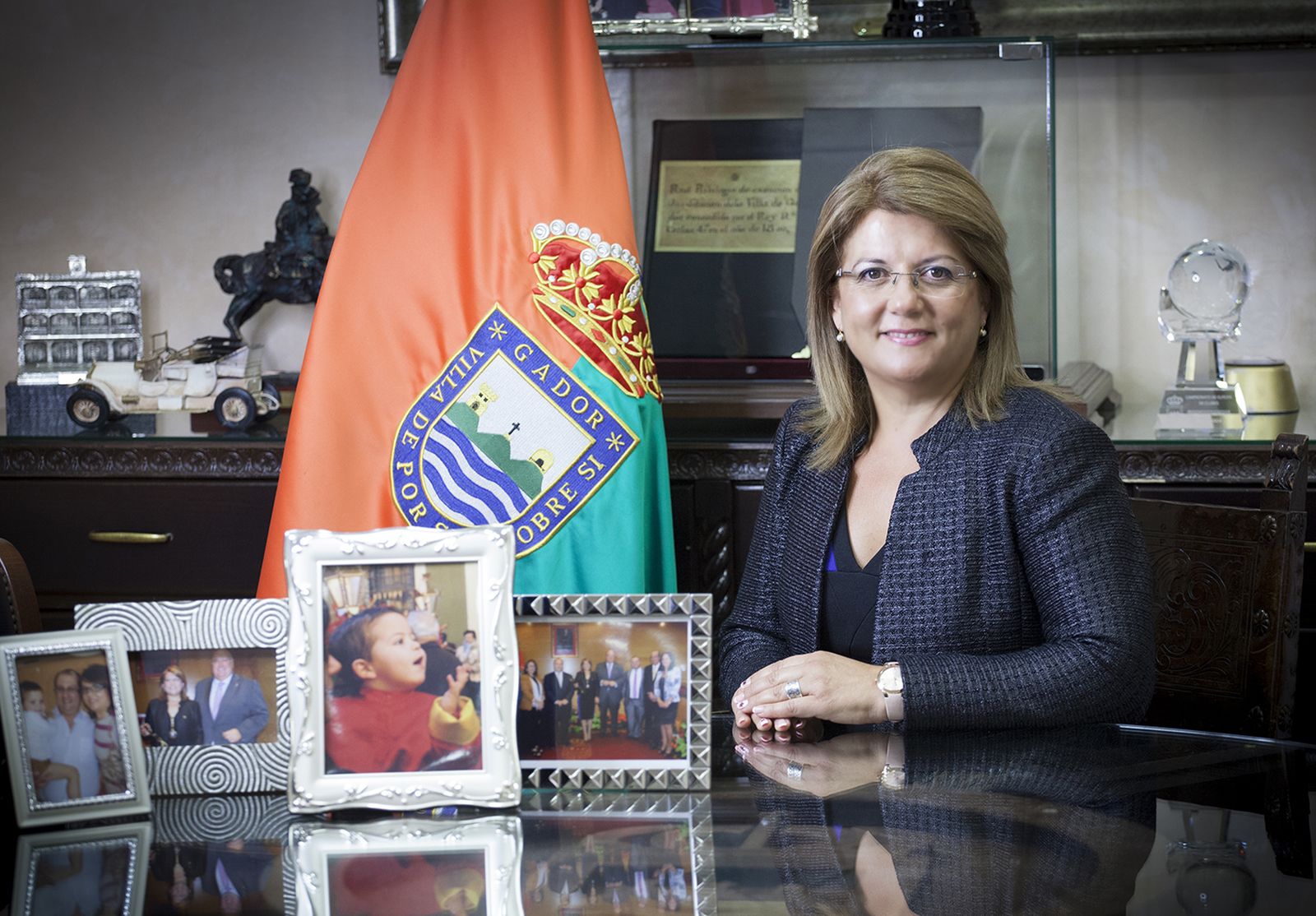 La alcaldesa de Gádor, Lourdes Ramos.