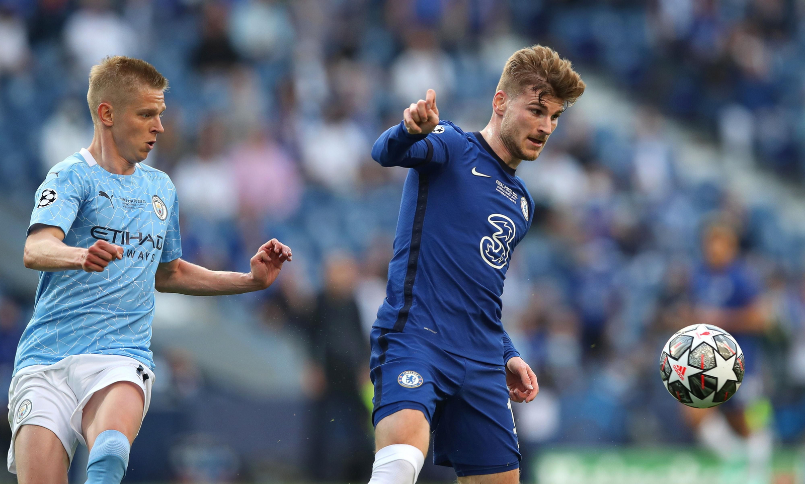 La final de la Champions entre el Manchester City y el Chelsea, en imágenes