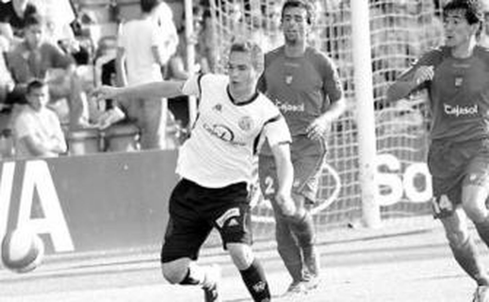 David Rodríguez, frente al Xerez.