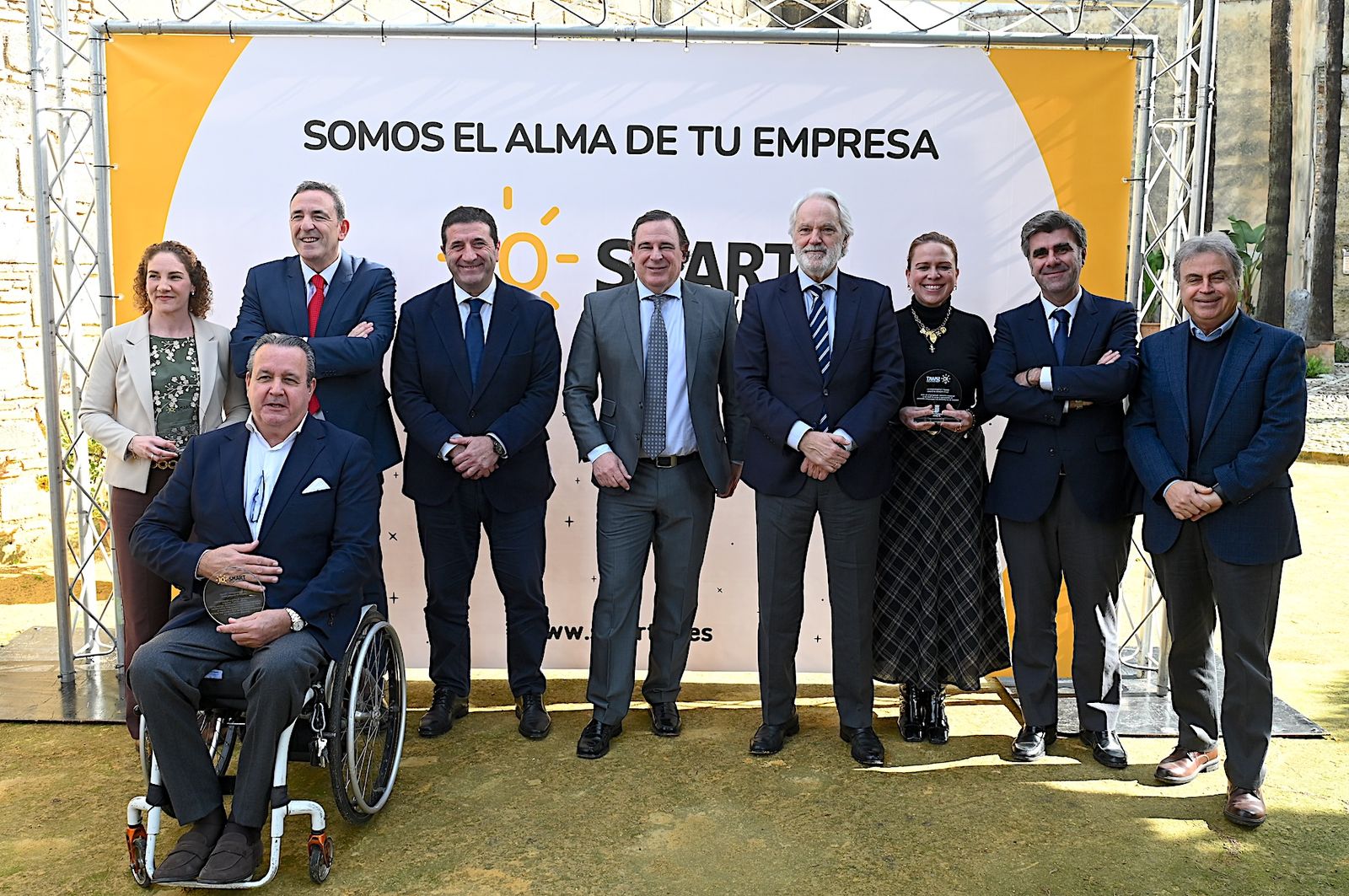 Galardonados en los Premios Discapacidad Smart Topservice.