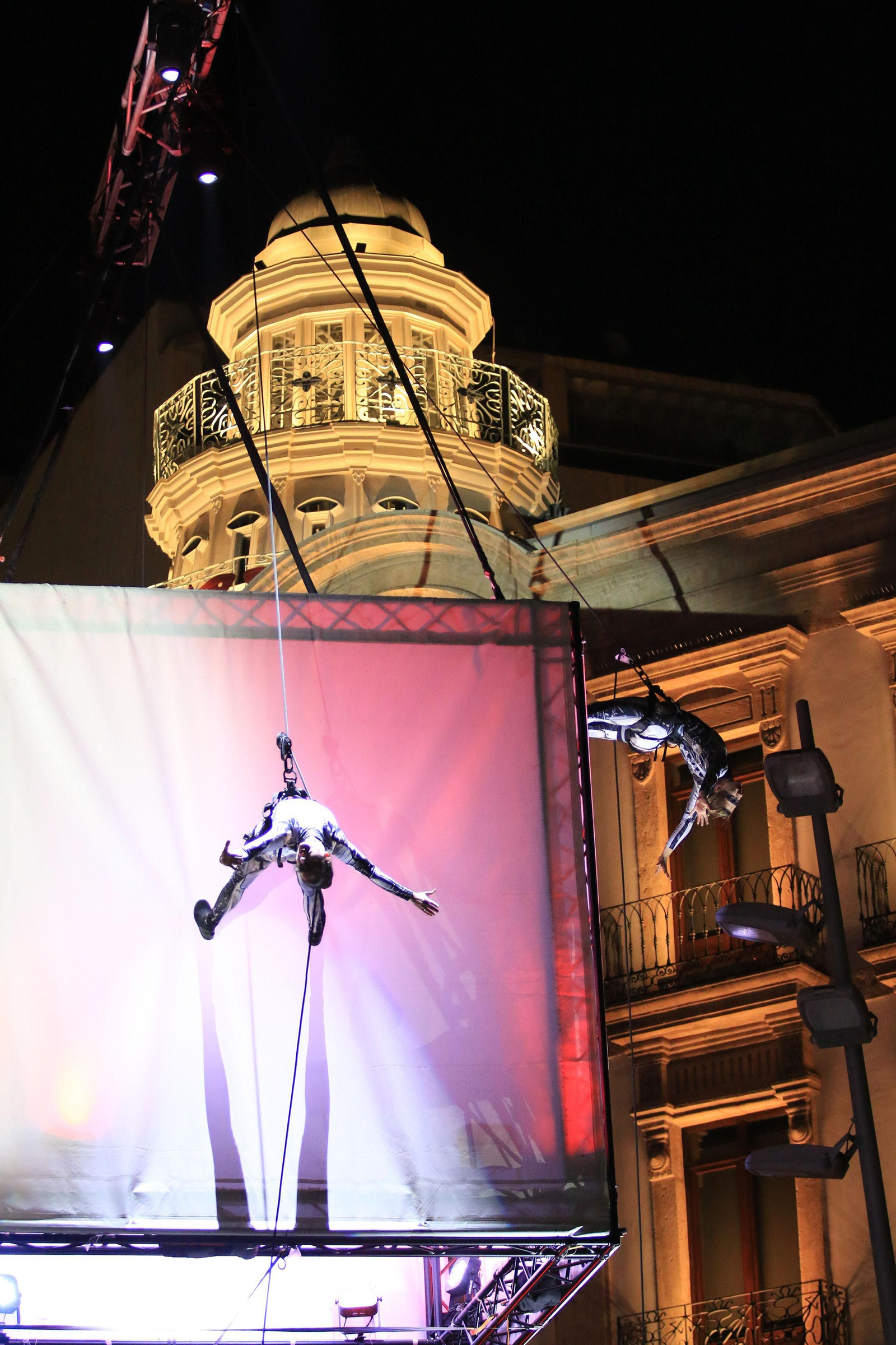 Imágenes de la Noche en Blanco, en Almería