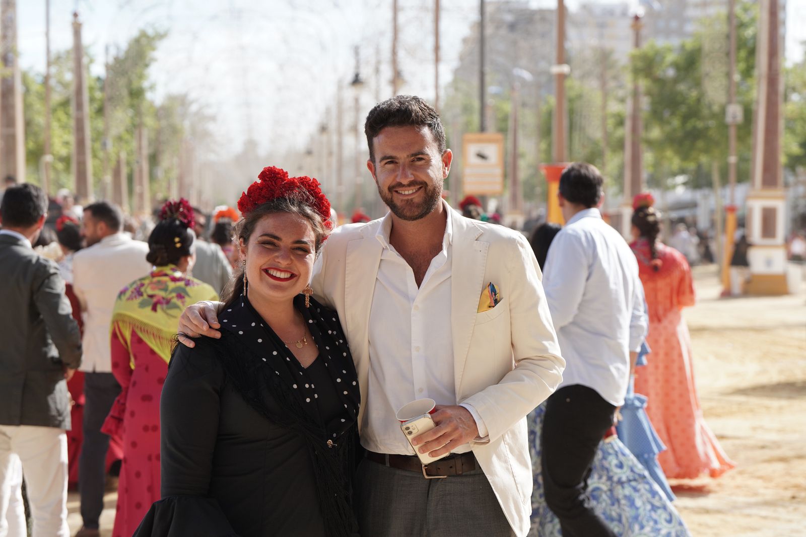 Búscate en las fotos  del jueves en la Feria de Jerez