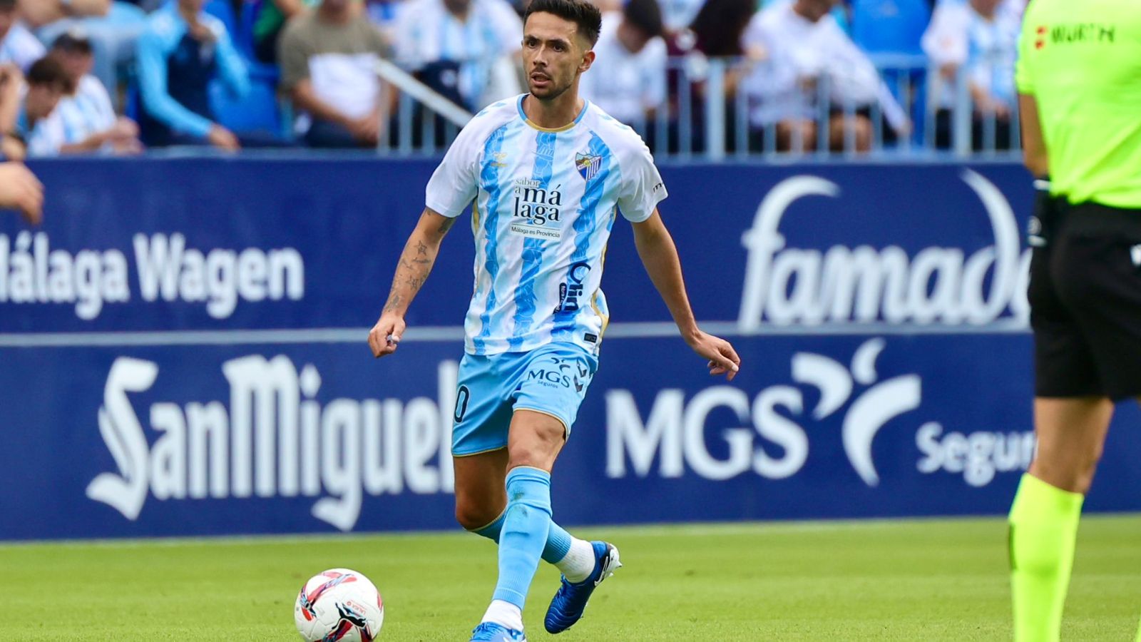 El Málaga CF - Eibar, en fotos