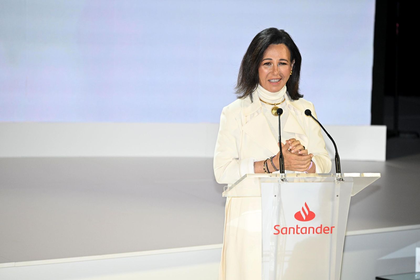 La presidenta de Banco Santander, Ana Botín.