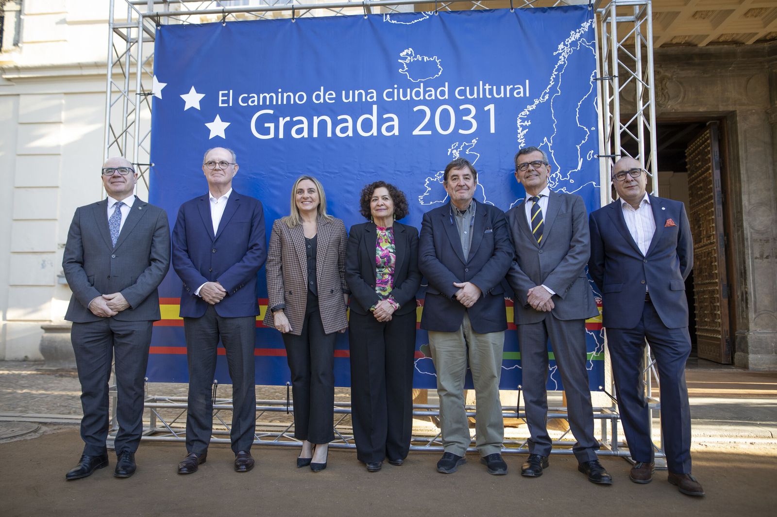 Toma de posesión de los comisarios de la candidatura de Granada a la Capitalidad Cultural Europea 2031.