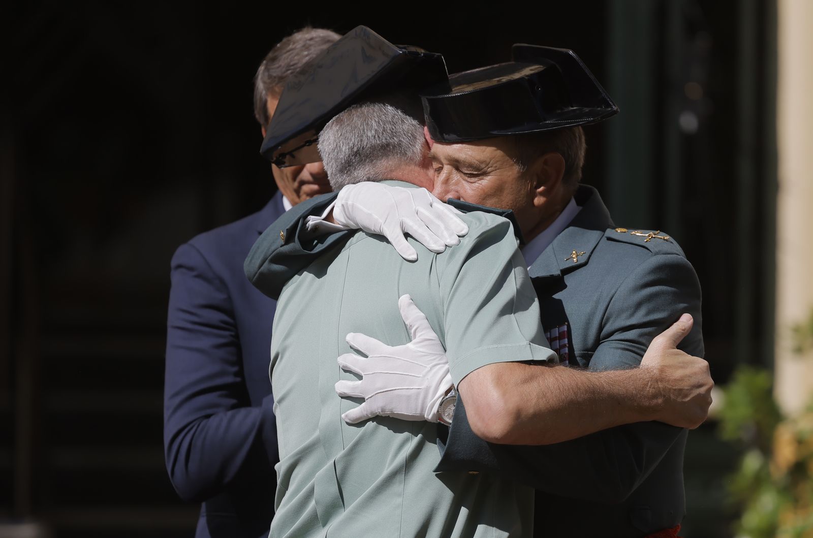 Las fotos de la despedida del  jefe de la IV Zona de la Guardia Civil, Alfonso Rodríguez Castillo