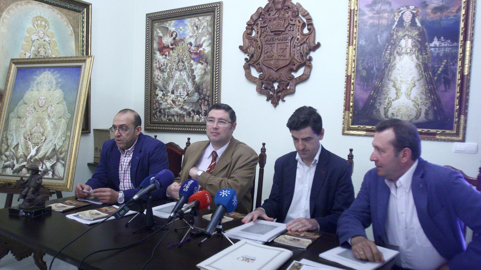 Junta directiva de la Hermandad Matriz de Almonte.