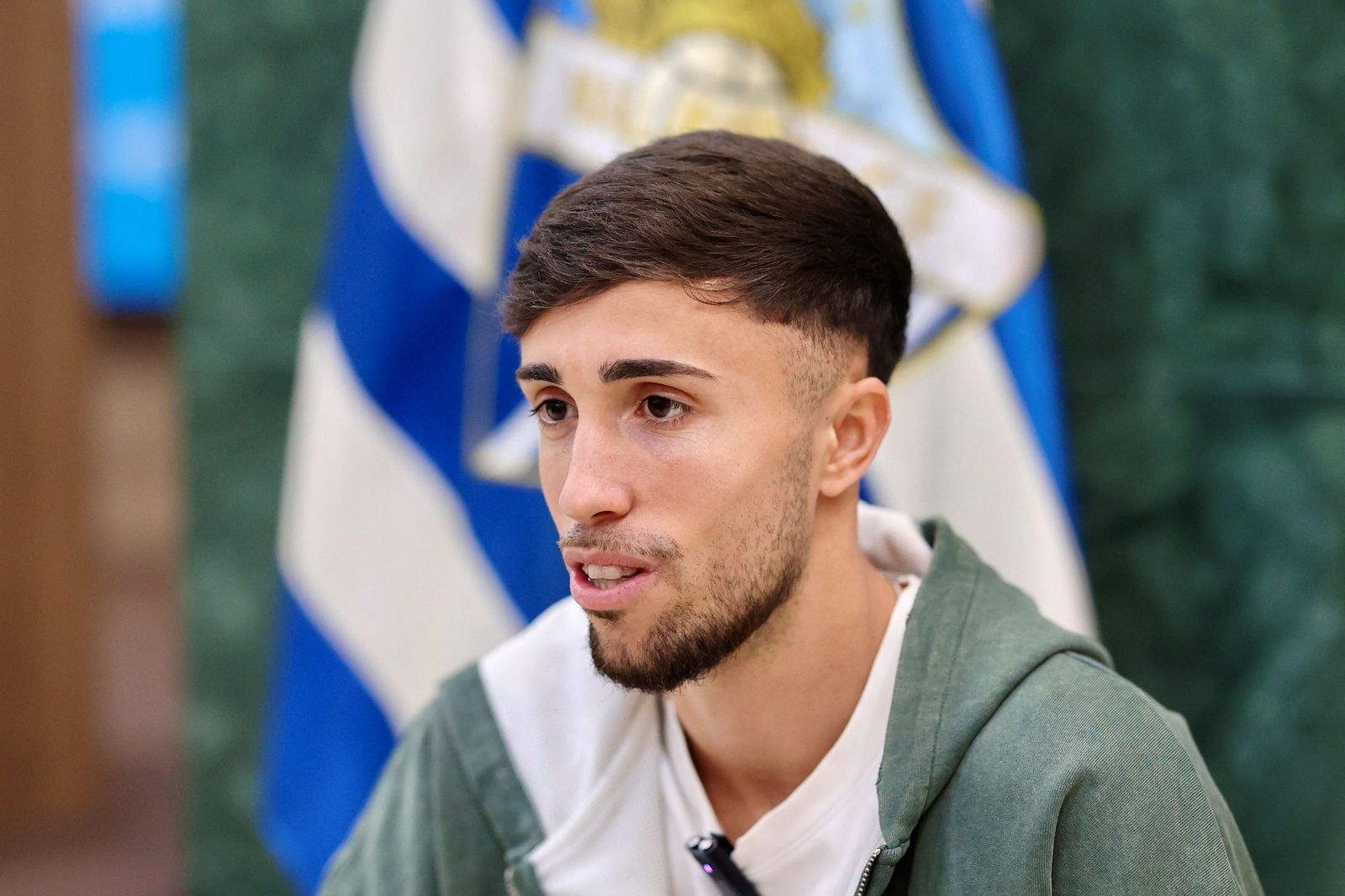 Larrubia, en La Rosaleda.