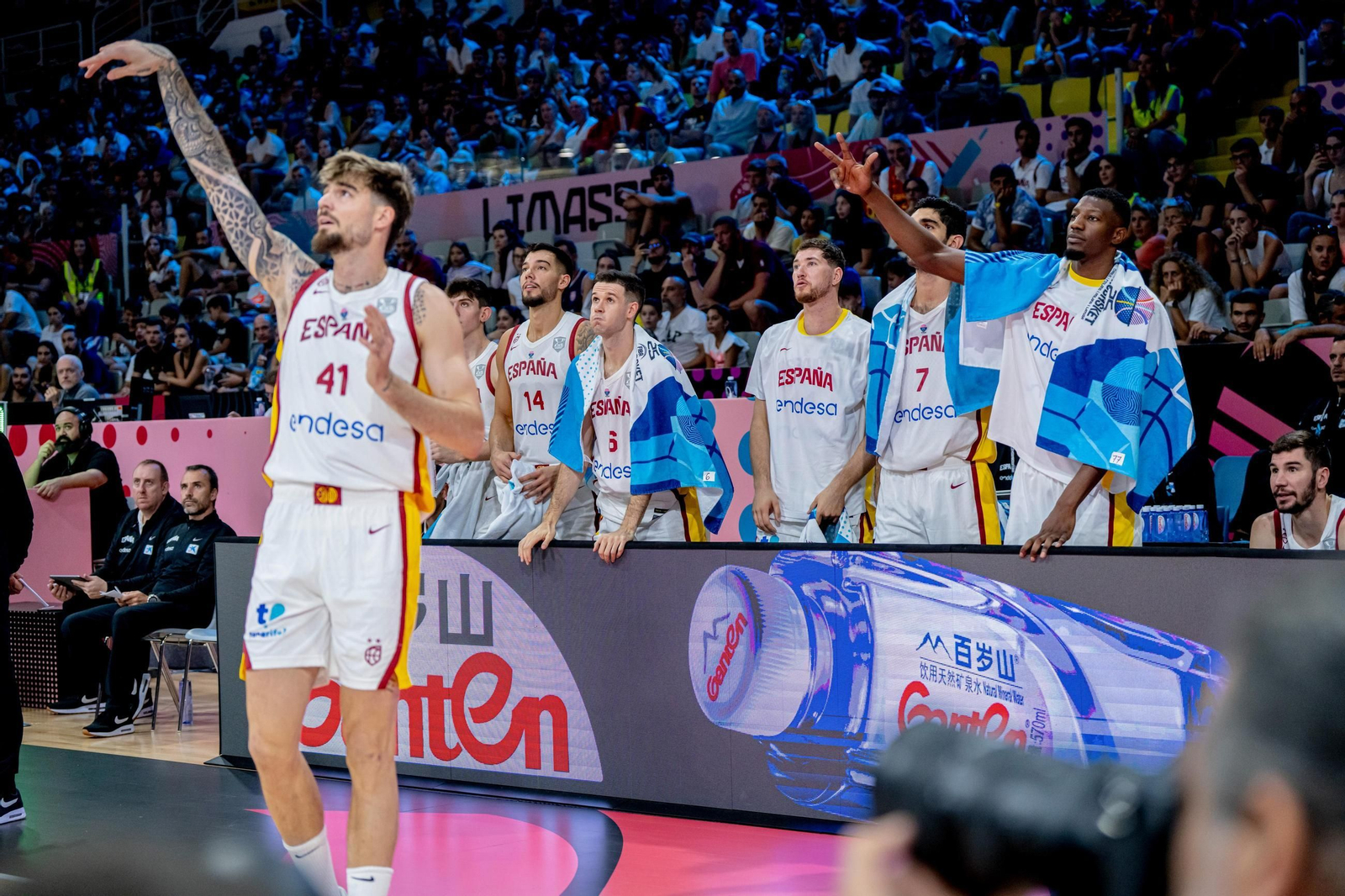 Las fotos del Chipre - España de baloncesto