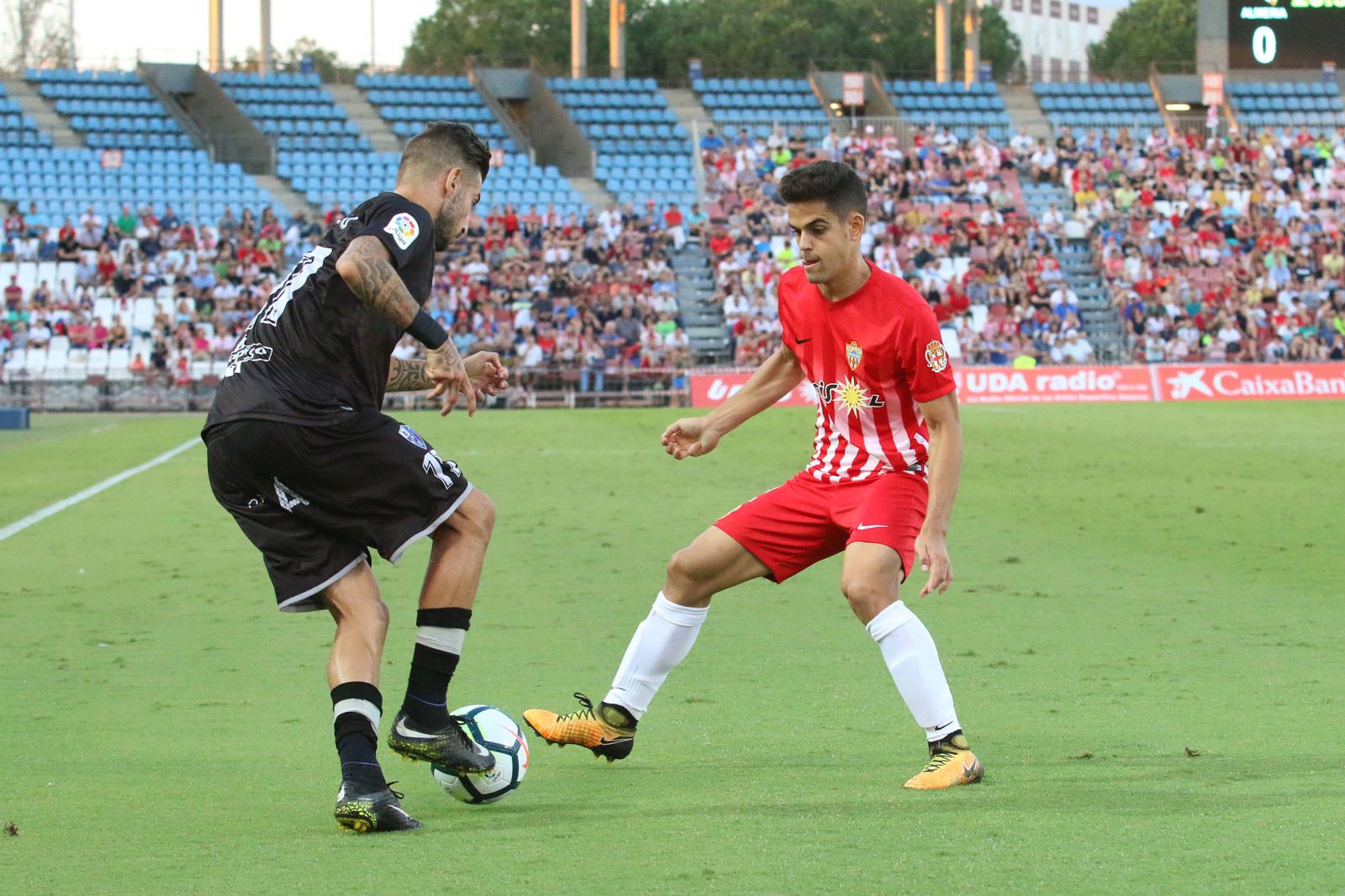 Las imágenes del Almería-Huesca