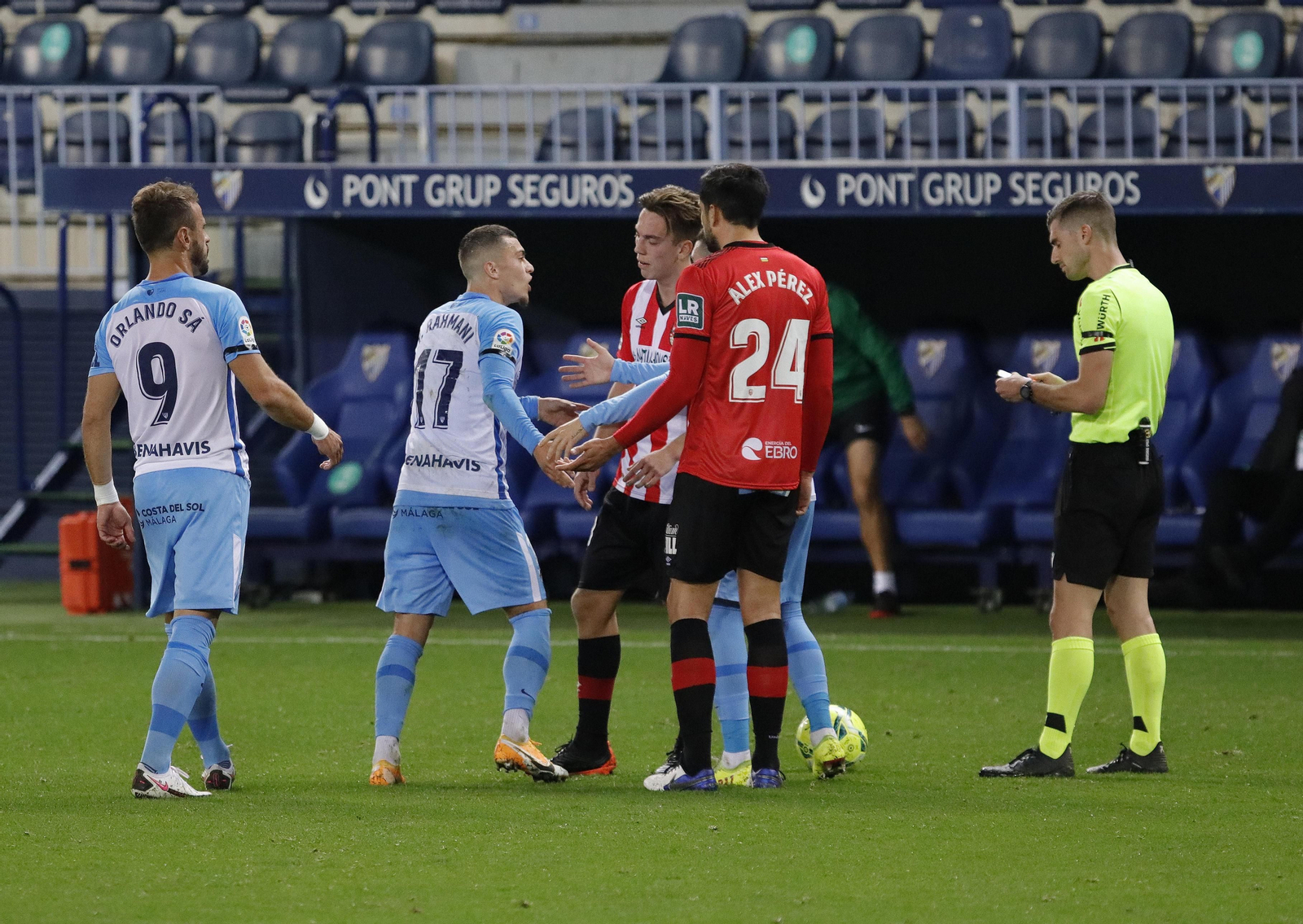 Las fotos del Málaga CF-Logroñés
