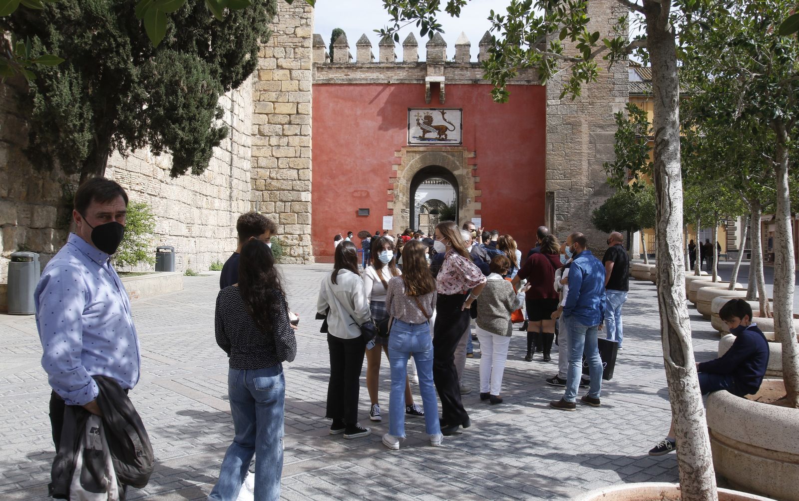 Ambiente en el festivo fin de semana en Sevilla