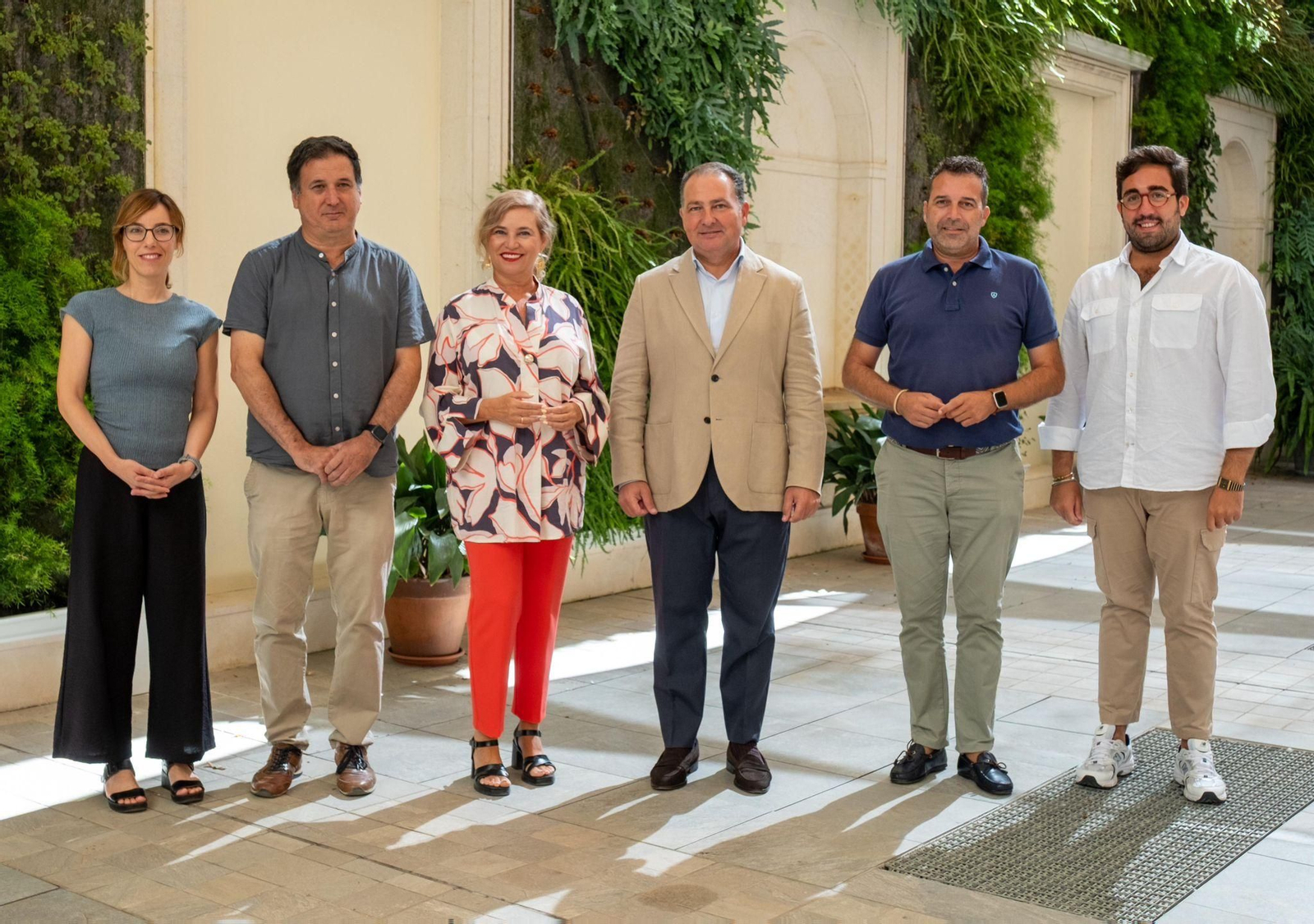 El presidente de la Diputación, David Toscano, hace balance de las actividades culturales desarrolladas este verano.