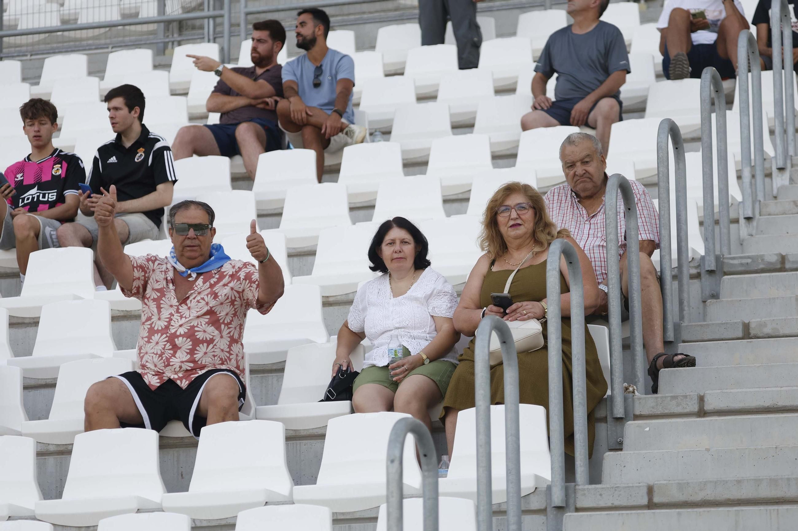 Las imágenes del partido amistoso entre la Balona y el Torremolinos