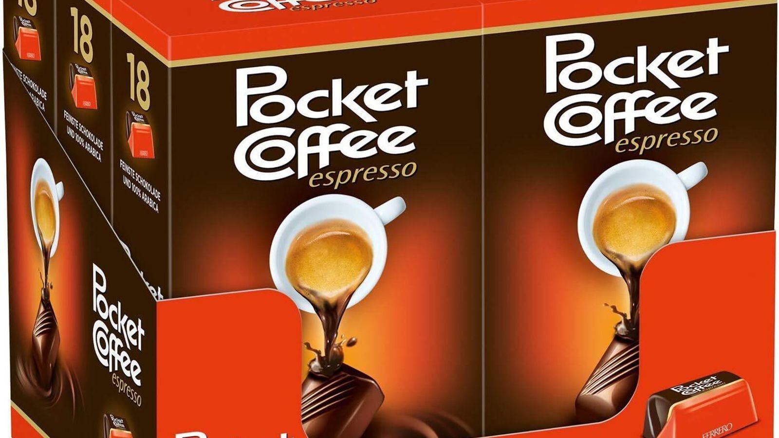 Caja de Pocket Coffee espresso