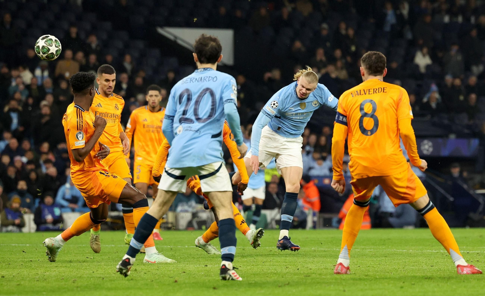 Las fotos del Manchester City - Real Madrid