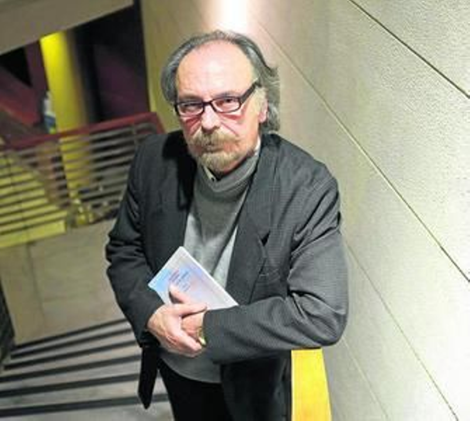 Juan Miguel González, ayer, en el Museo del Patrimonio Municipal.