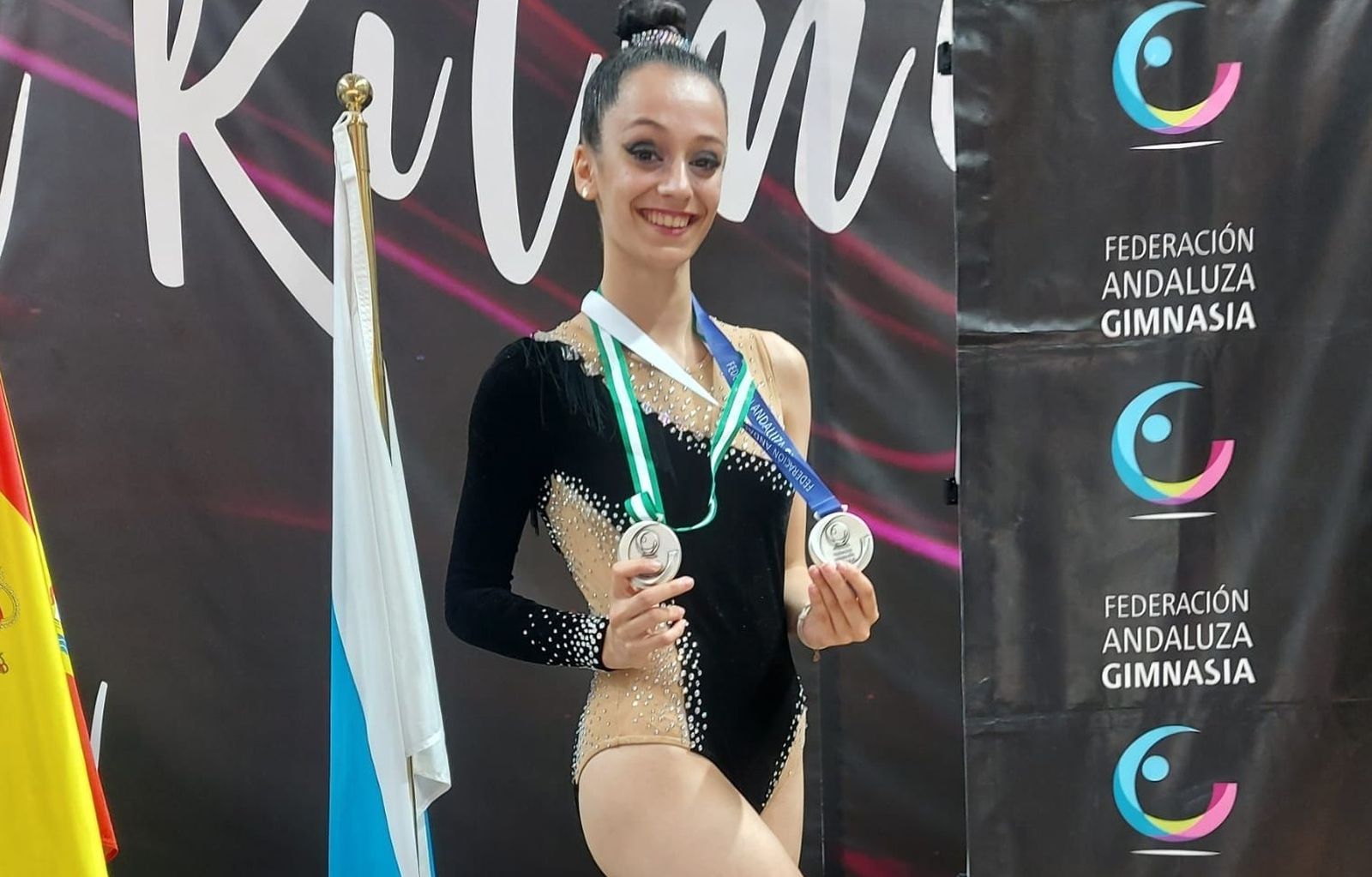 Sofía Aparicio Mariscal tiene su plato fuerte en la especialidad de aro.