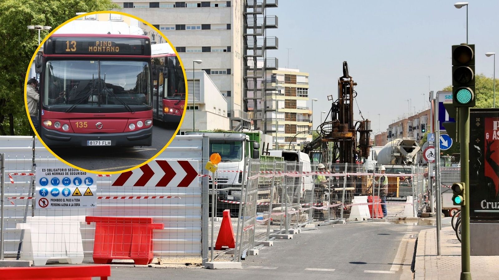 Las líneas afectadas son la 1, 2, 10, 13, 16 y A2