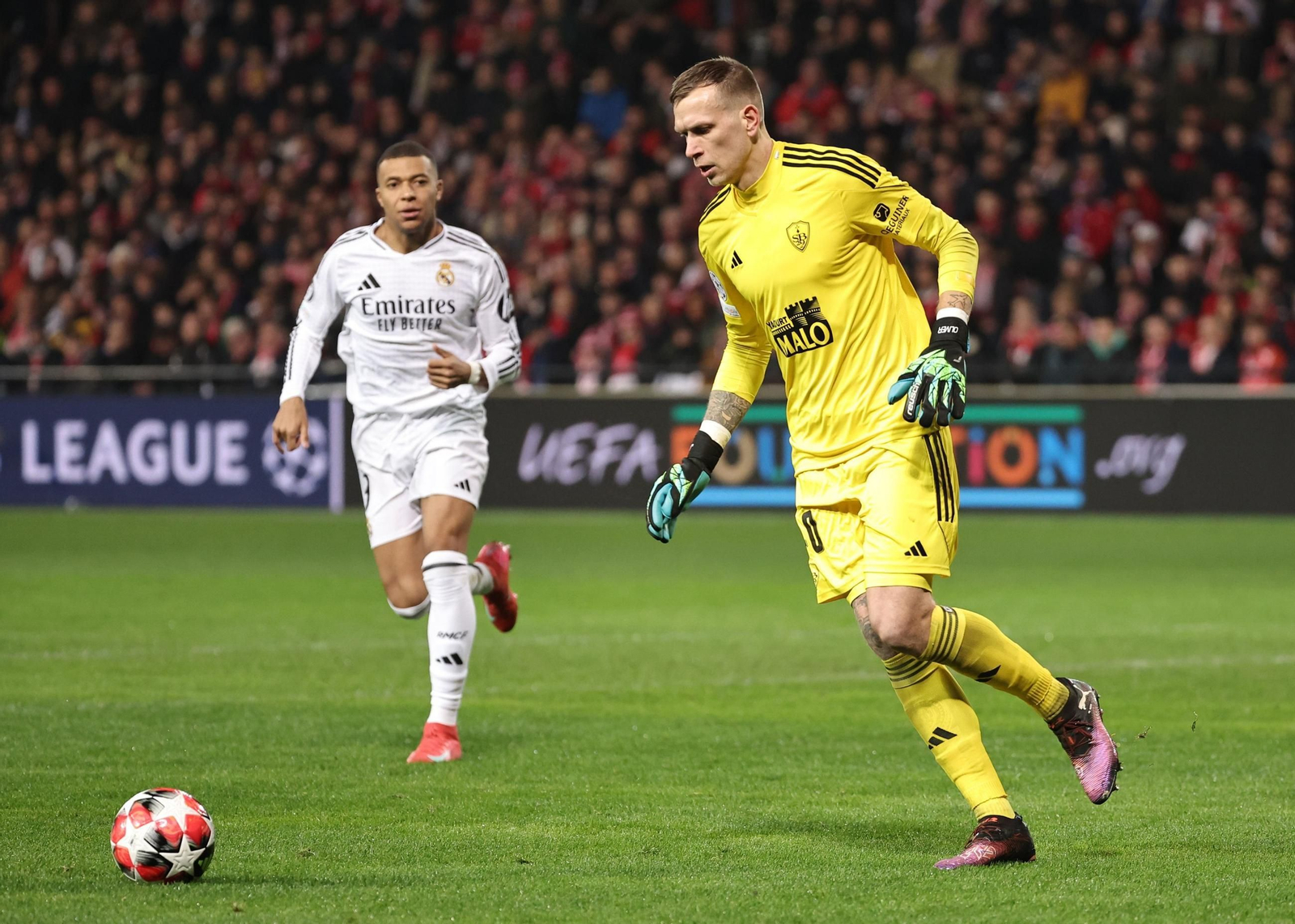 Las fotos del Brest - Real Madrid