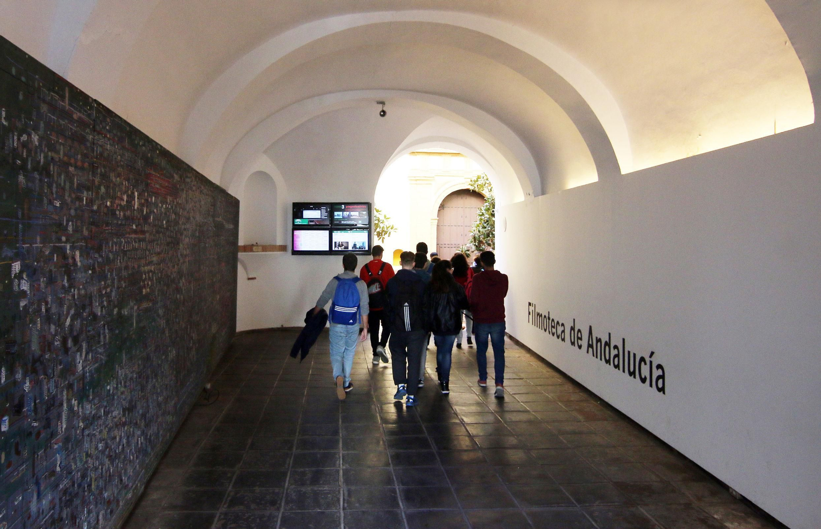 Acceso a la Filmoteca de Andalucía.