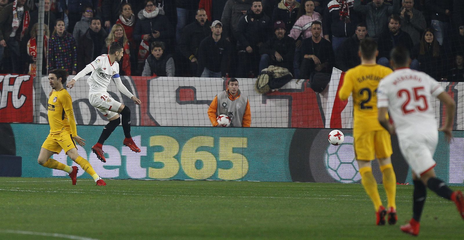 El Sevilla FC-Atlético de Madrid de Copa, en imágenes