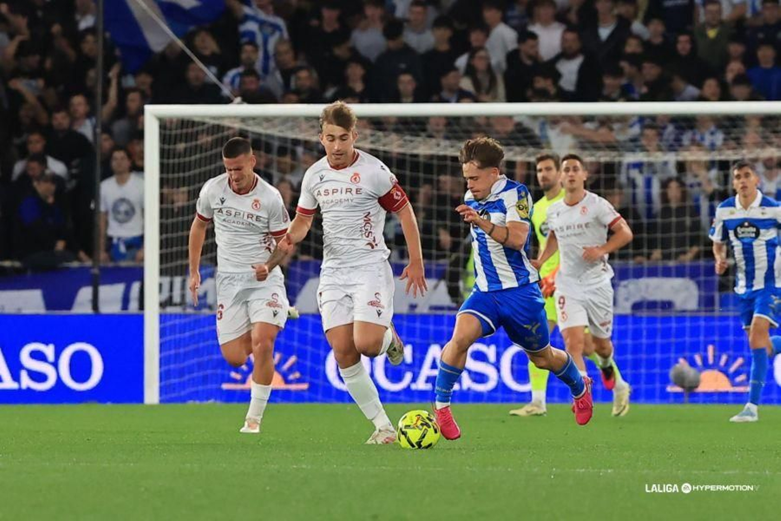 La Cultural Leonesa, próximo rival del Málaga CF, goleada por el Deportivo