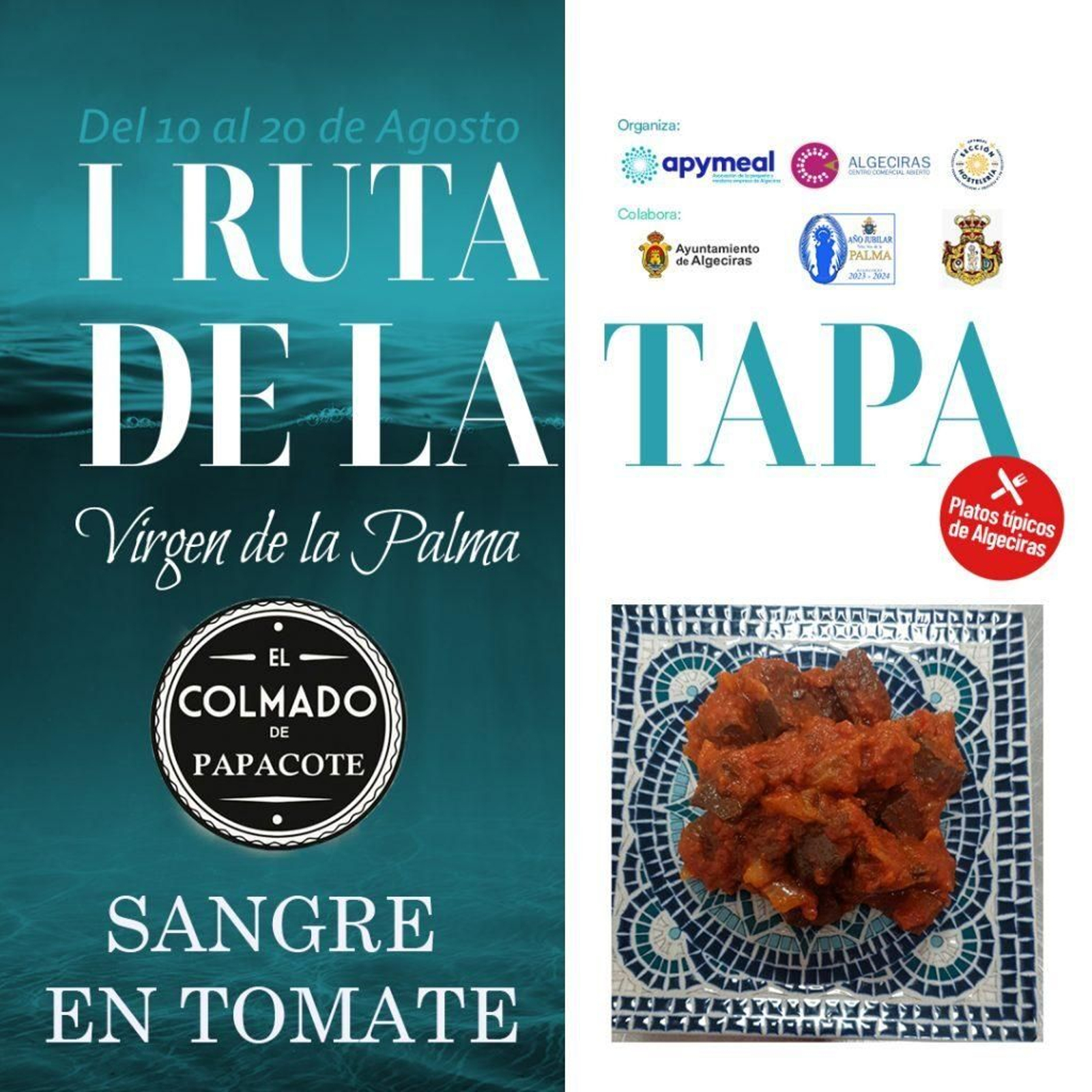 Sangre en tomate. El Colmado de Papacote.