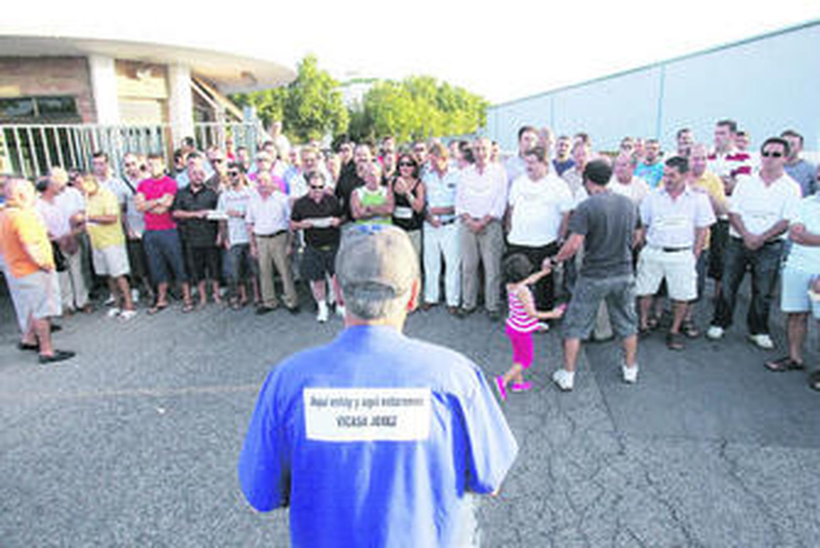 Una asamblea reciente en Vicasa.