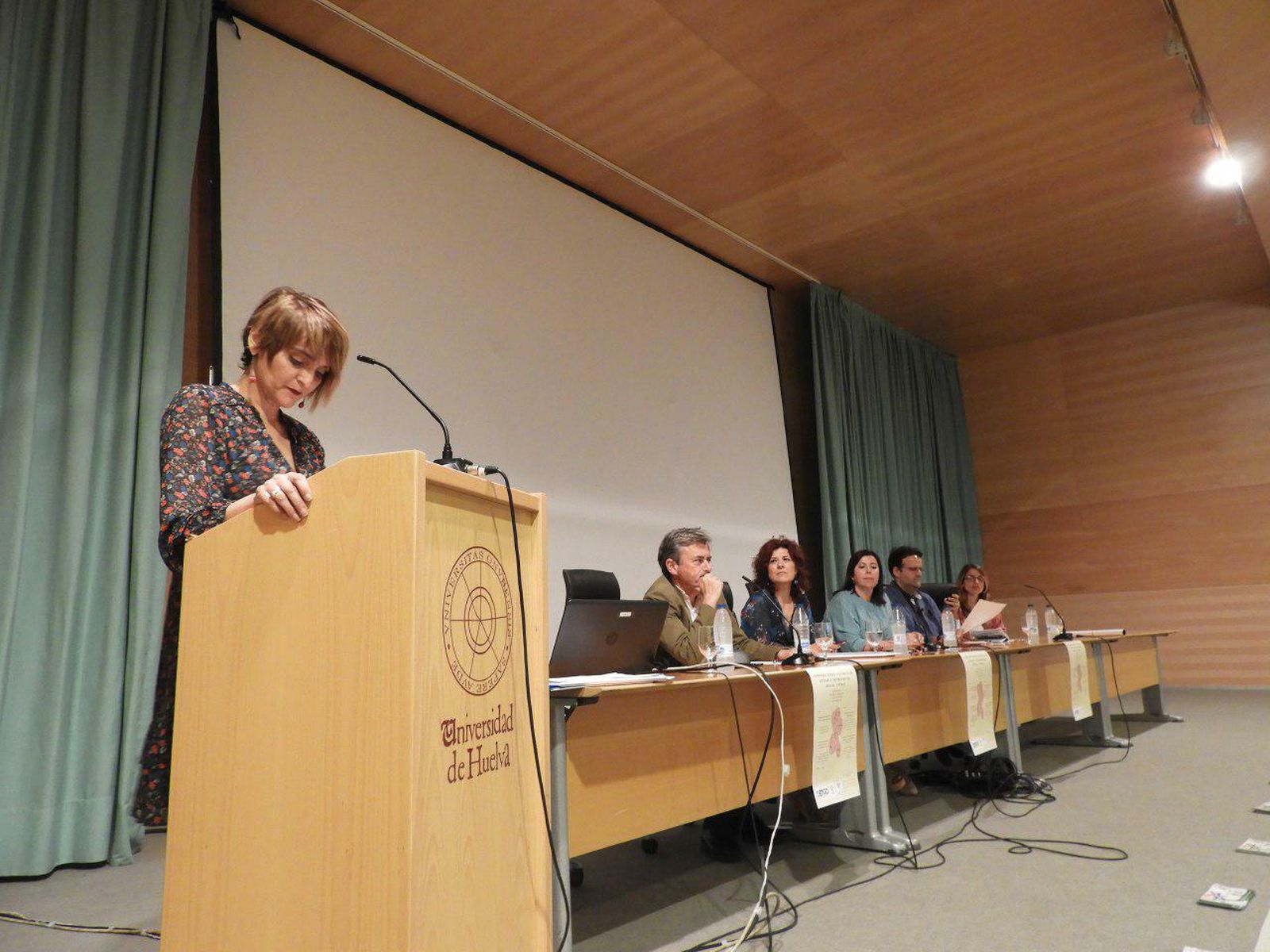 Un momento de las I Jornadas sobre Violencia de Género e Intervención Social y Penal.