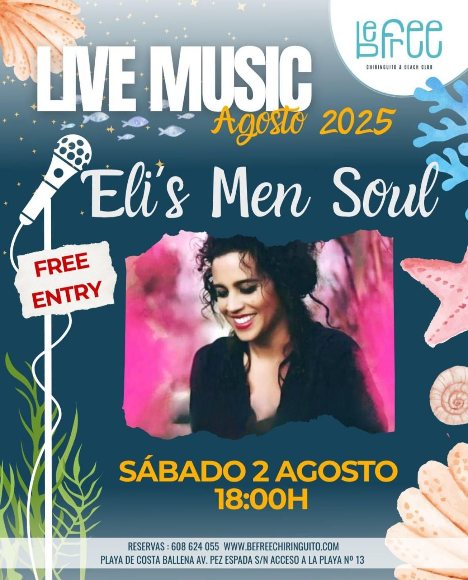 Eli's Men Soul, en BeFree, Chipiona..jpeg