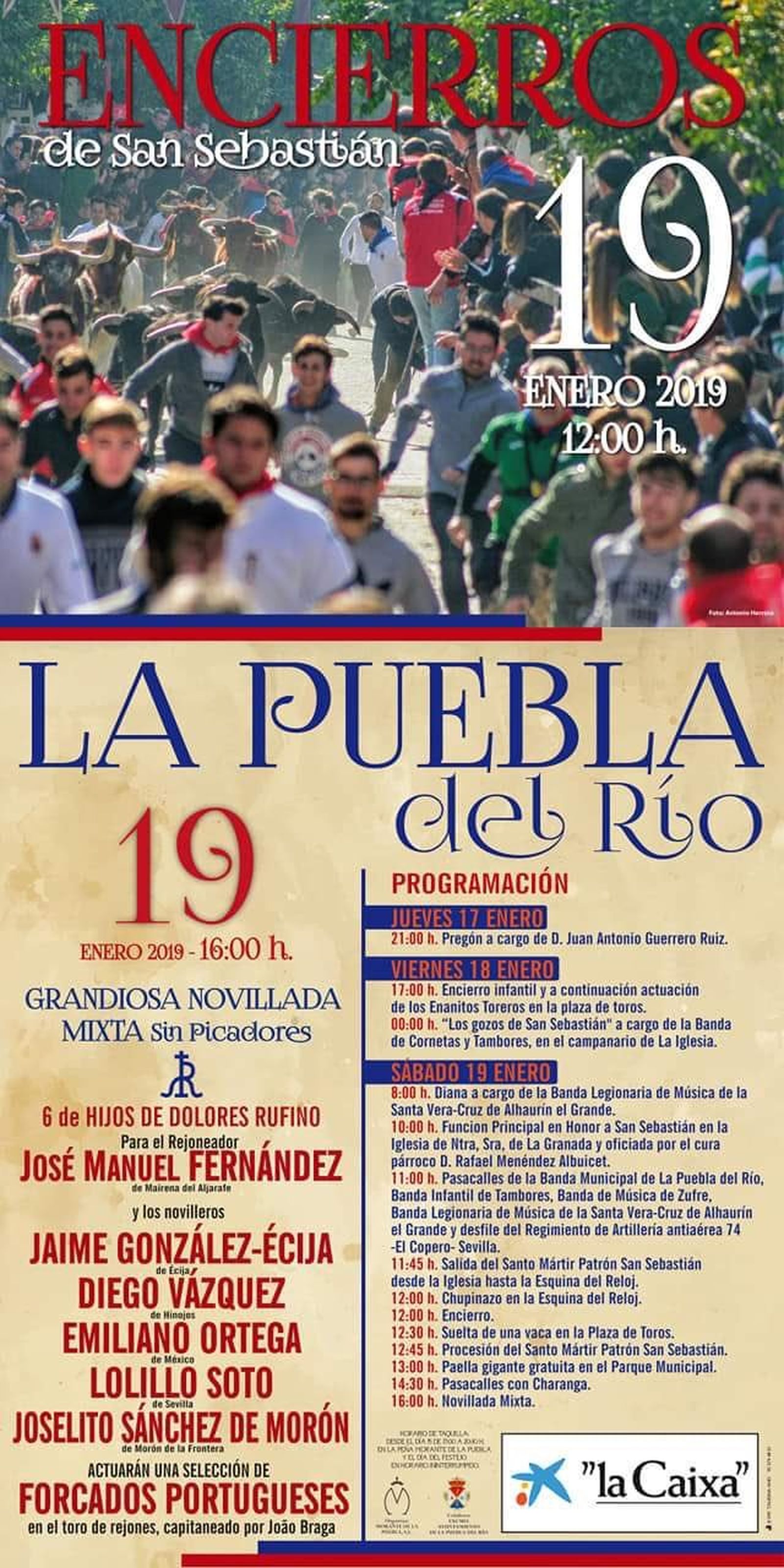 Presentado el encierro y la novillada de La Puebla del Río