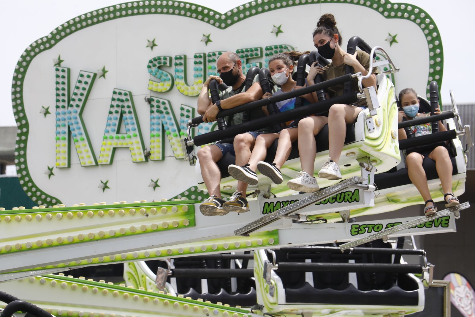 Las imágenes del segundo fin de semana de atracciones en El Arenal