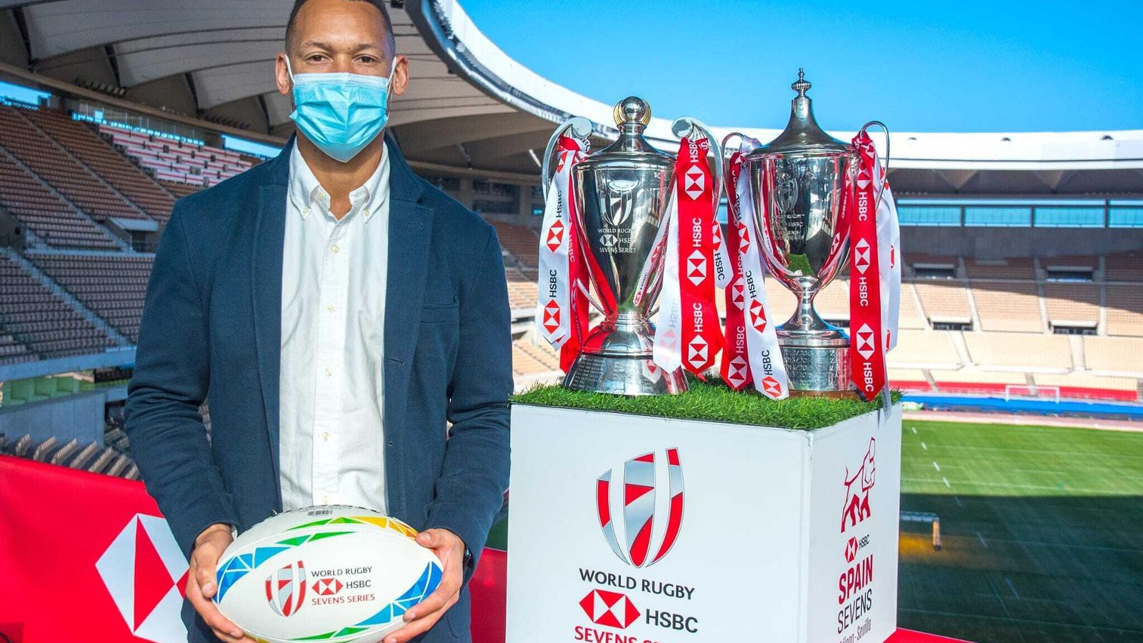 Dan Norton, prestigioso jugador de Inglaterra presente en el acto.