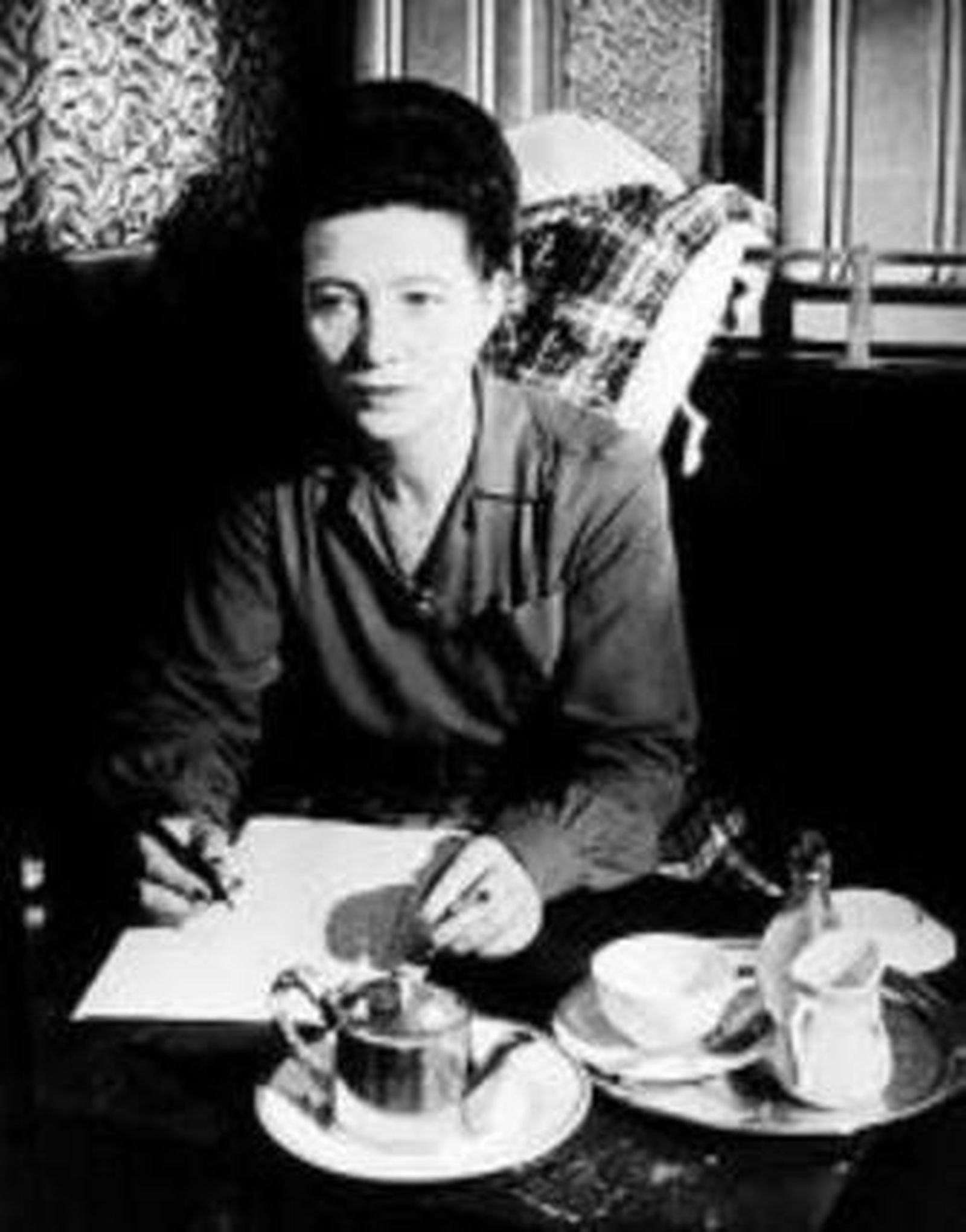 Simone de Beauvoir.
