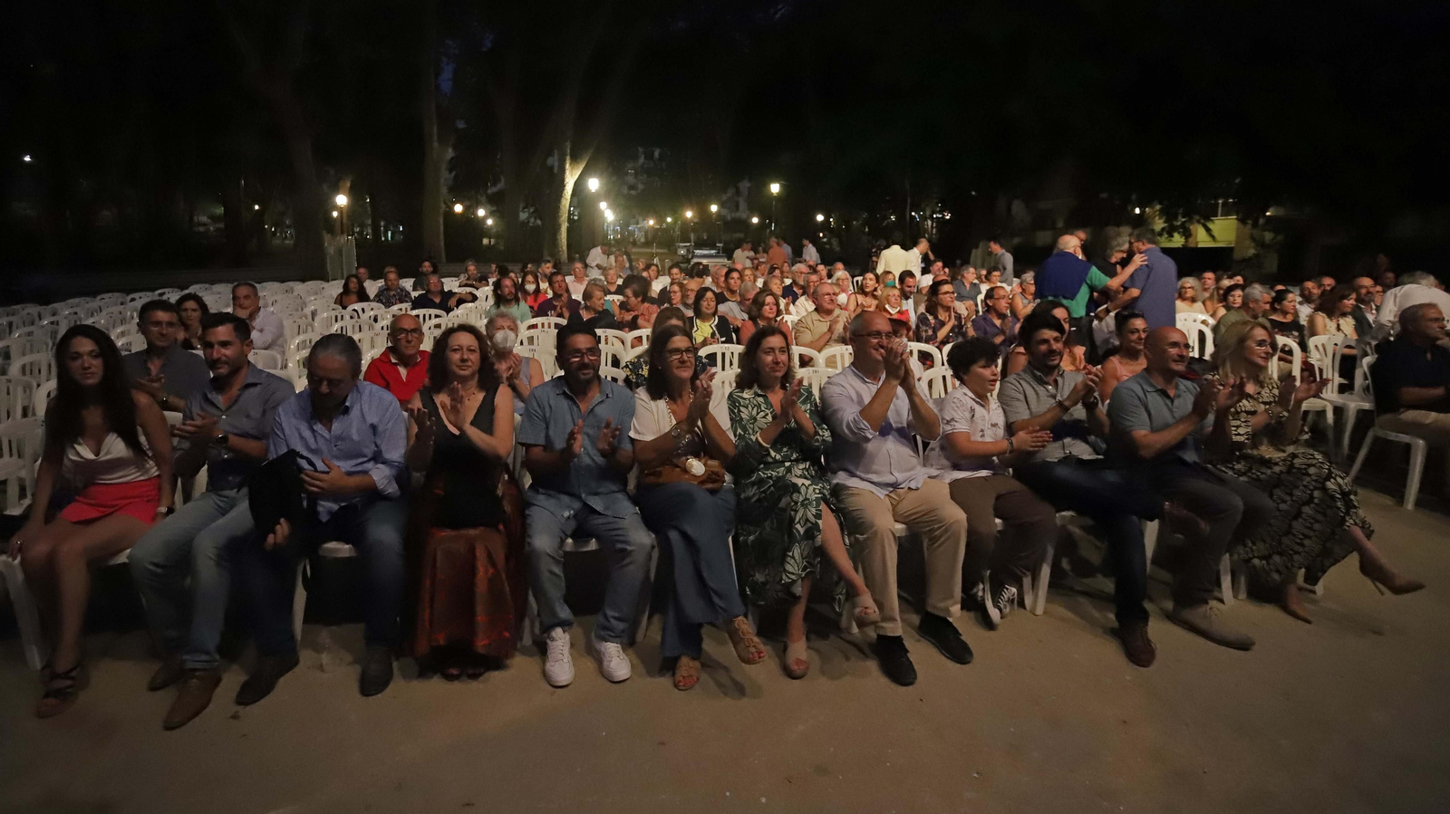 Fotos de ambiente en el espectáculo 'Paqueando' de José Mari Banderas y Diego Amador en Algeciras
