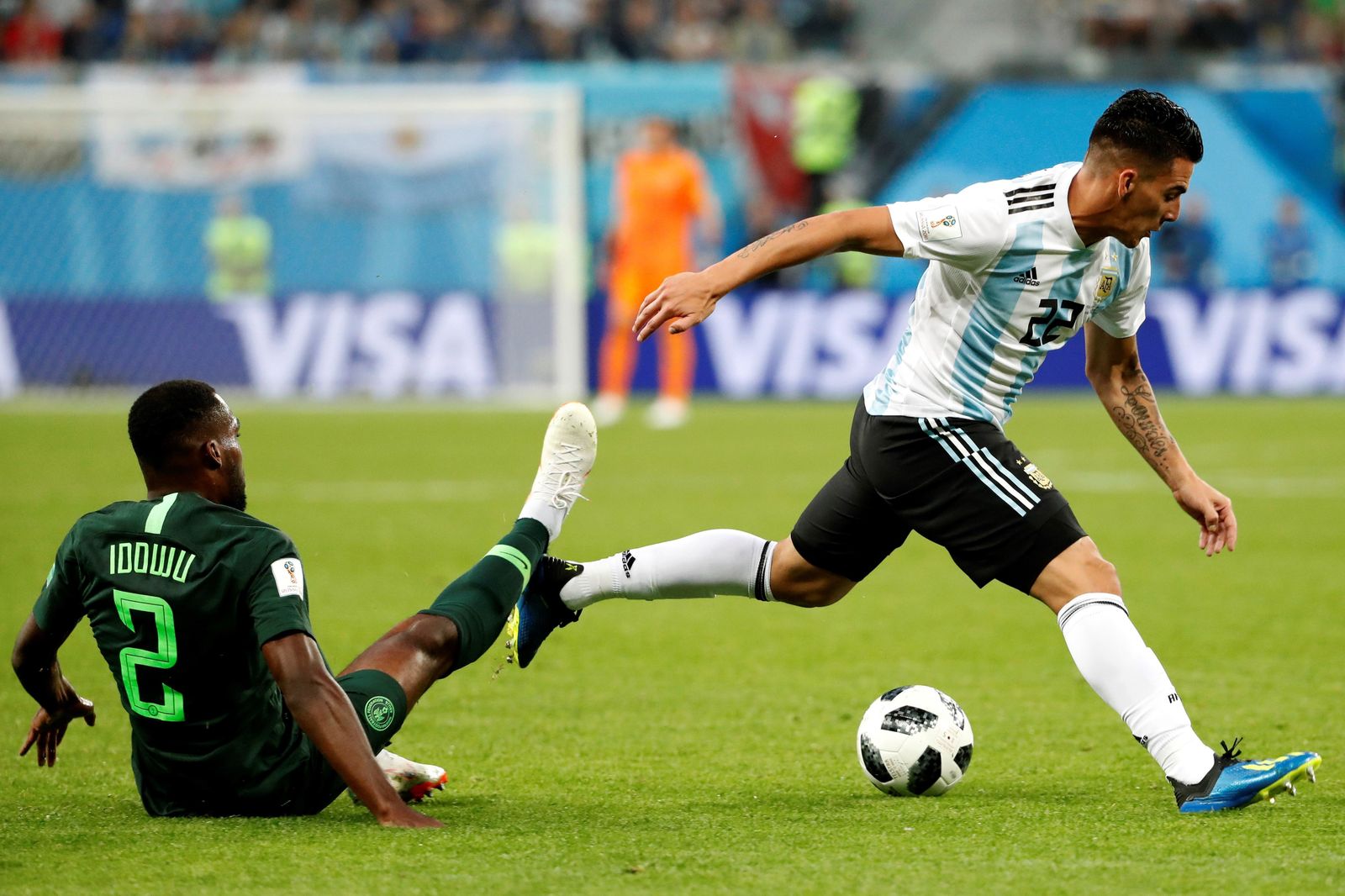 Las imágenes del Nigeria-Argentina