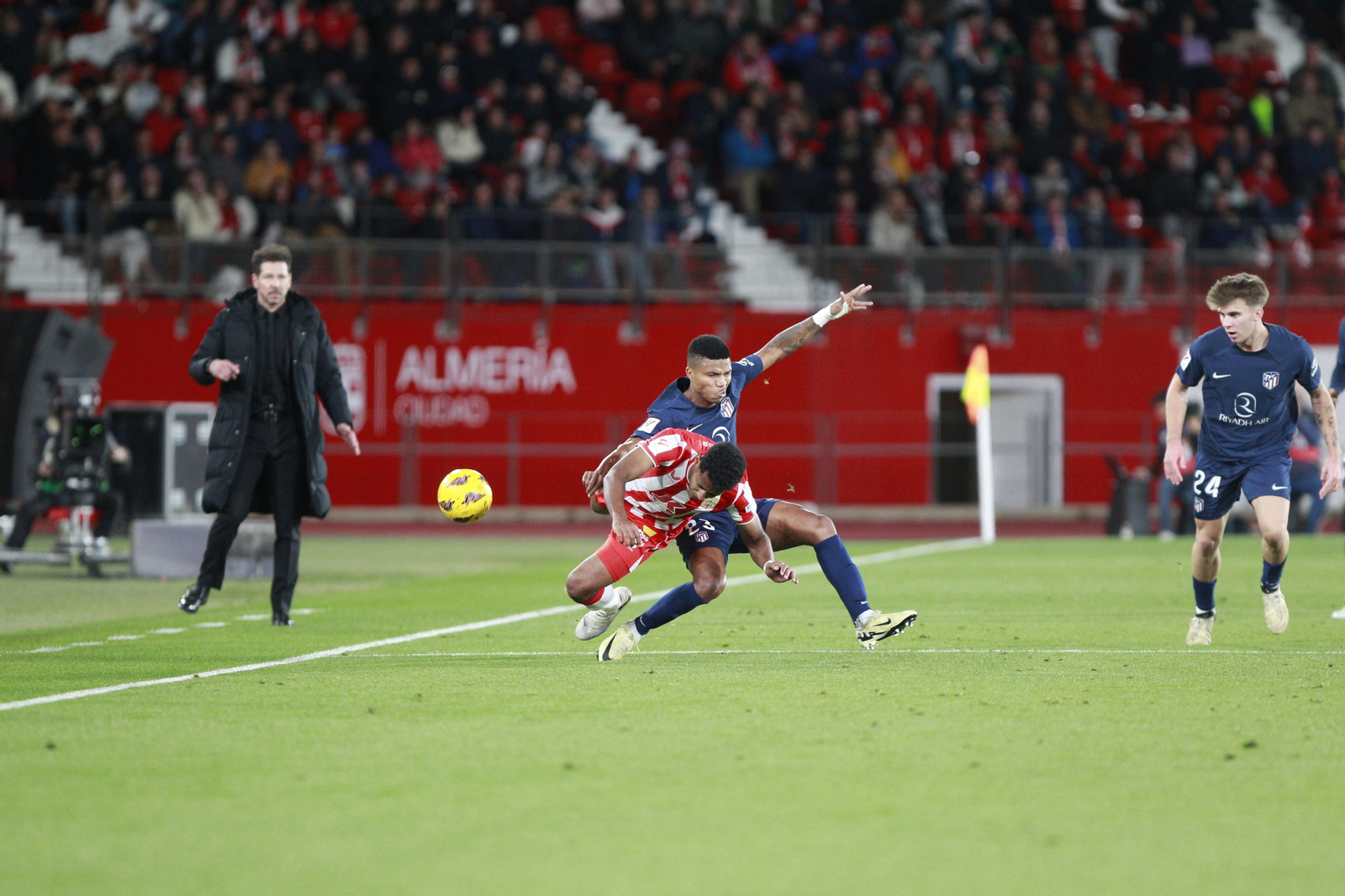 Las mejores imágenes del partido U.D. Almería-Atlético de Madrid