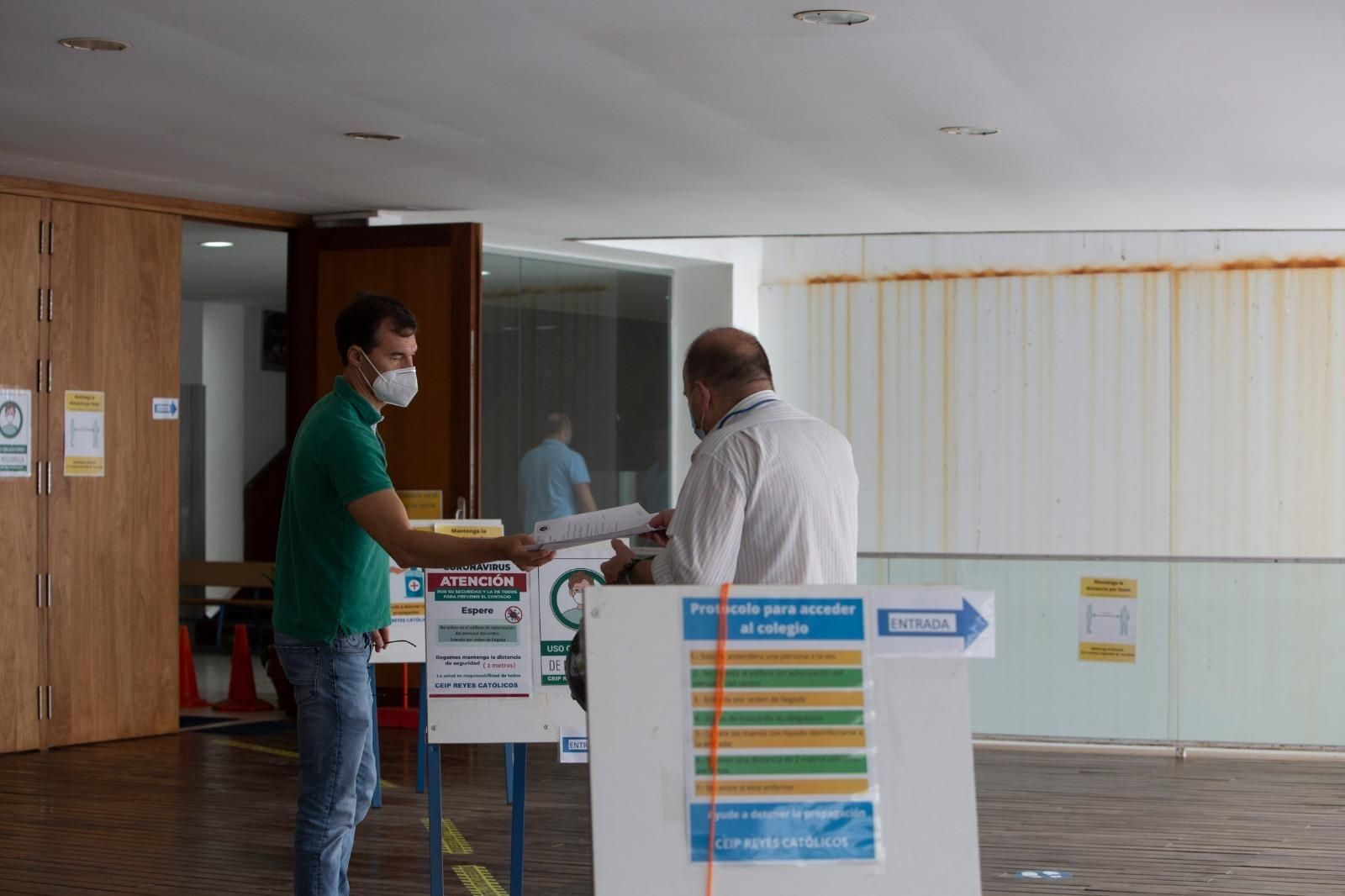 Proceso de matriculación en el Reyes Católicos para el curso 2020-2021.