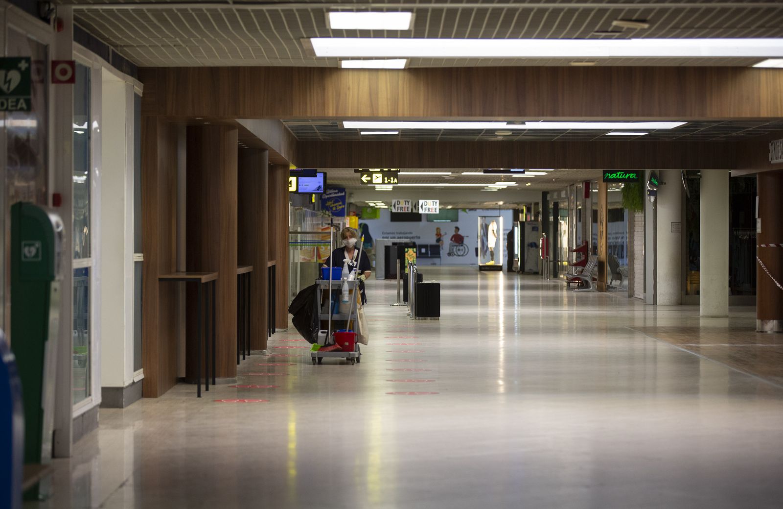 El aeropuerto de Sevilla, en imágenes
