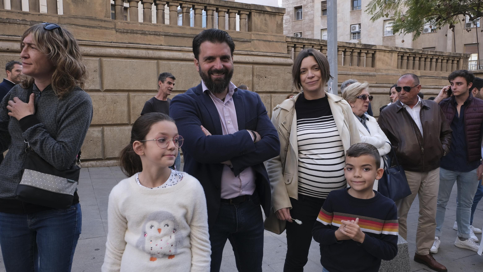 La procesión de Pasión en Almería, en imágenes