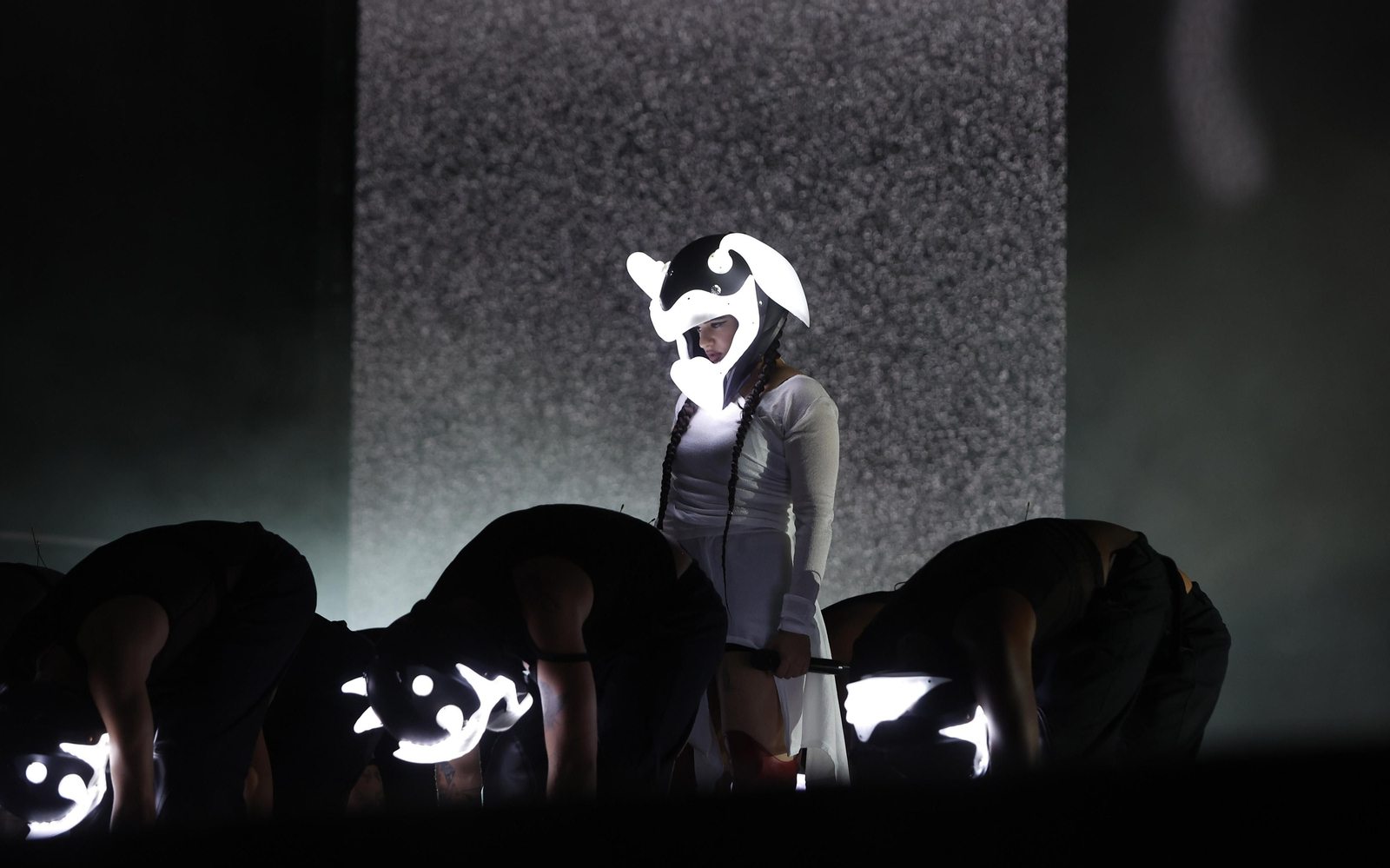 Las Imágenes del concierto de Rosalía