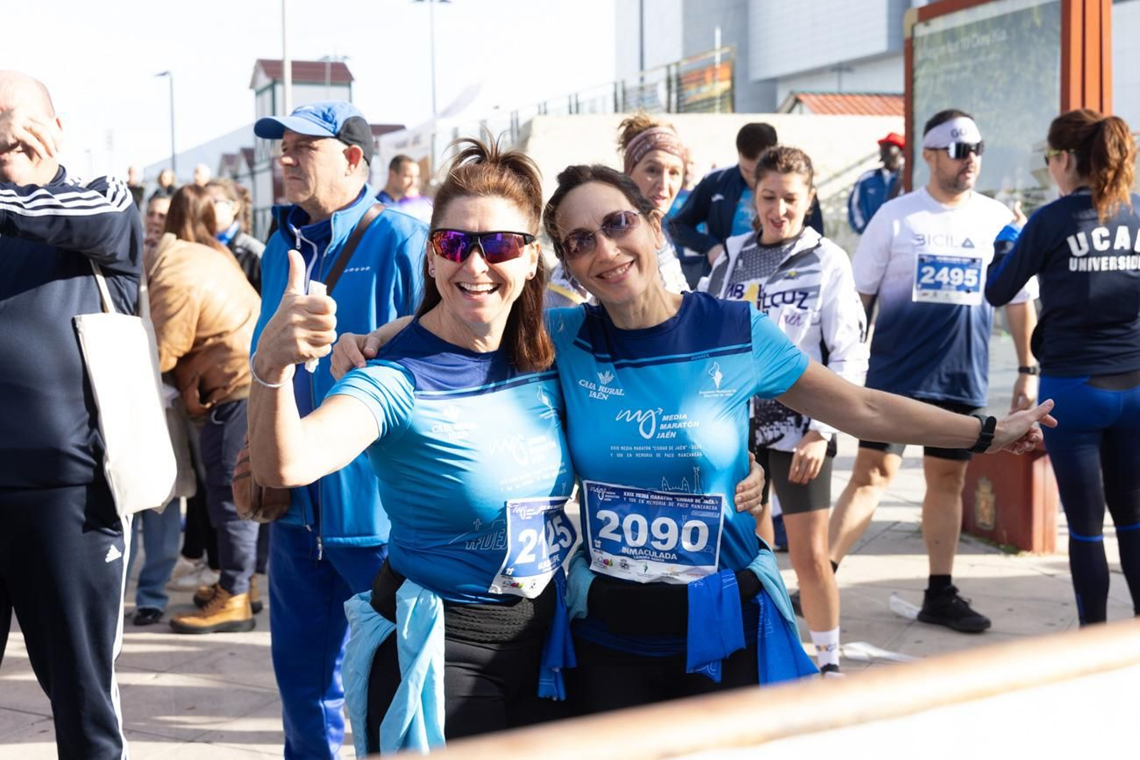 En imágenes: multitudinaria e histórica XXIX Media Maratón 'Ciudad de Jaén' y 10k en memoria de Paco Manzaneda
