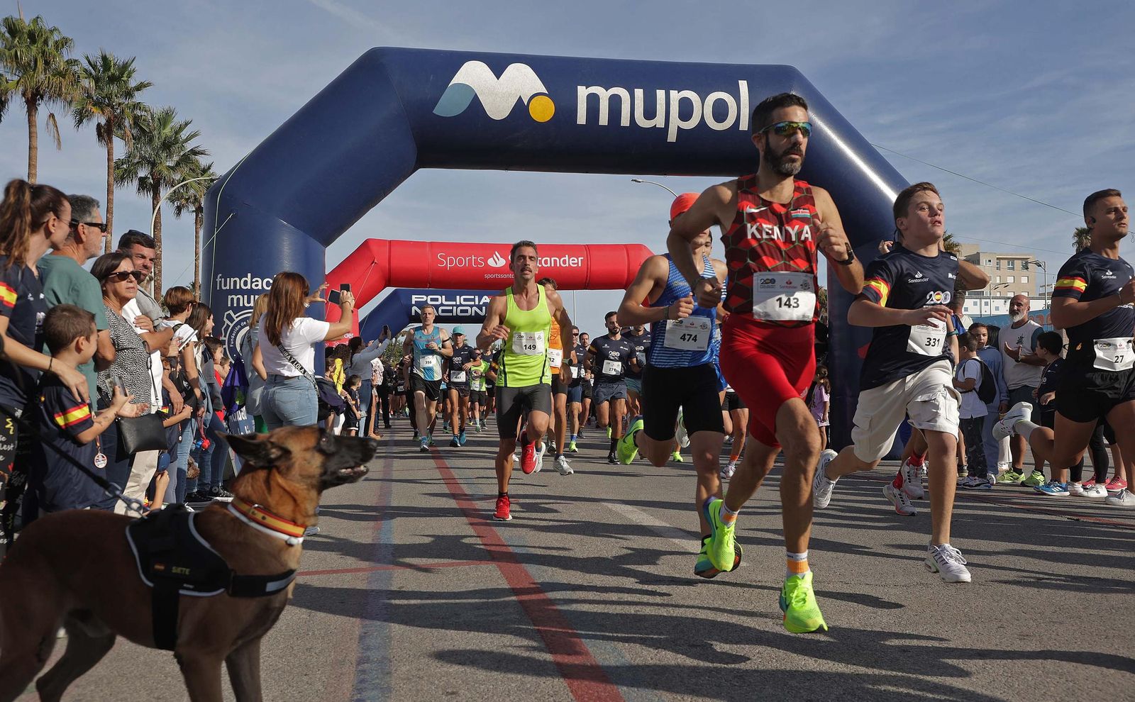 Las fotos de la II Ruta 091 de la Policía Nacional de La Línea