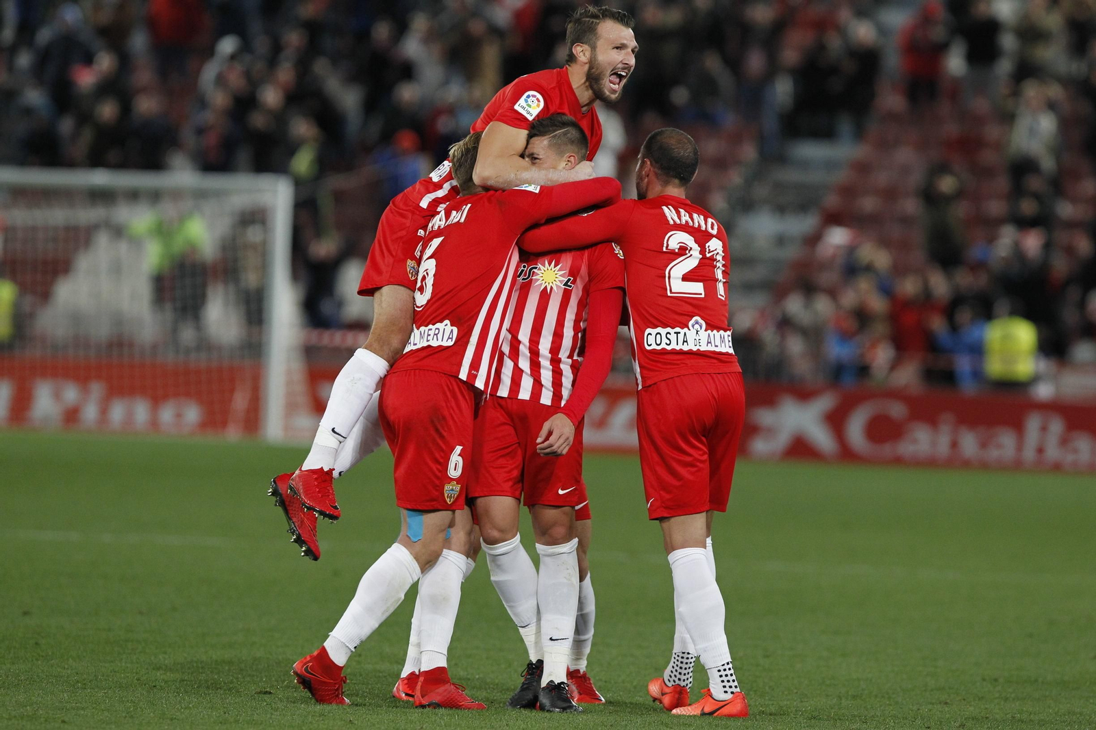 El UD Almería-Lugo, en imágenes
